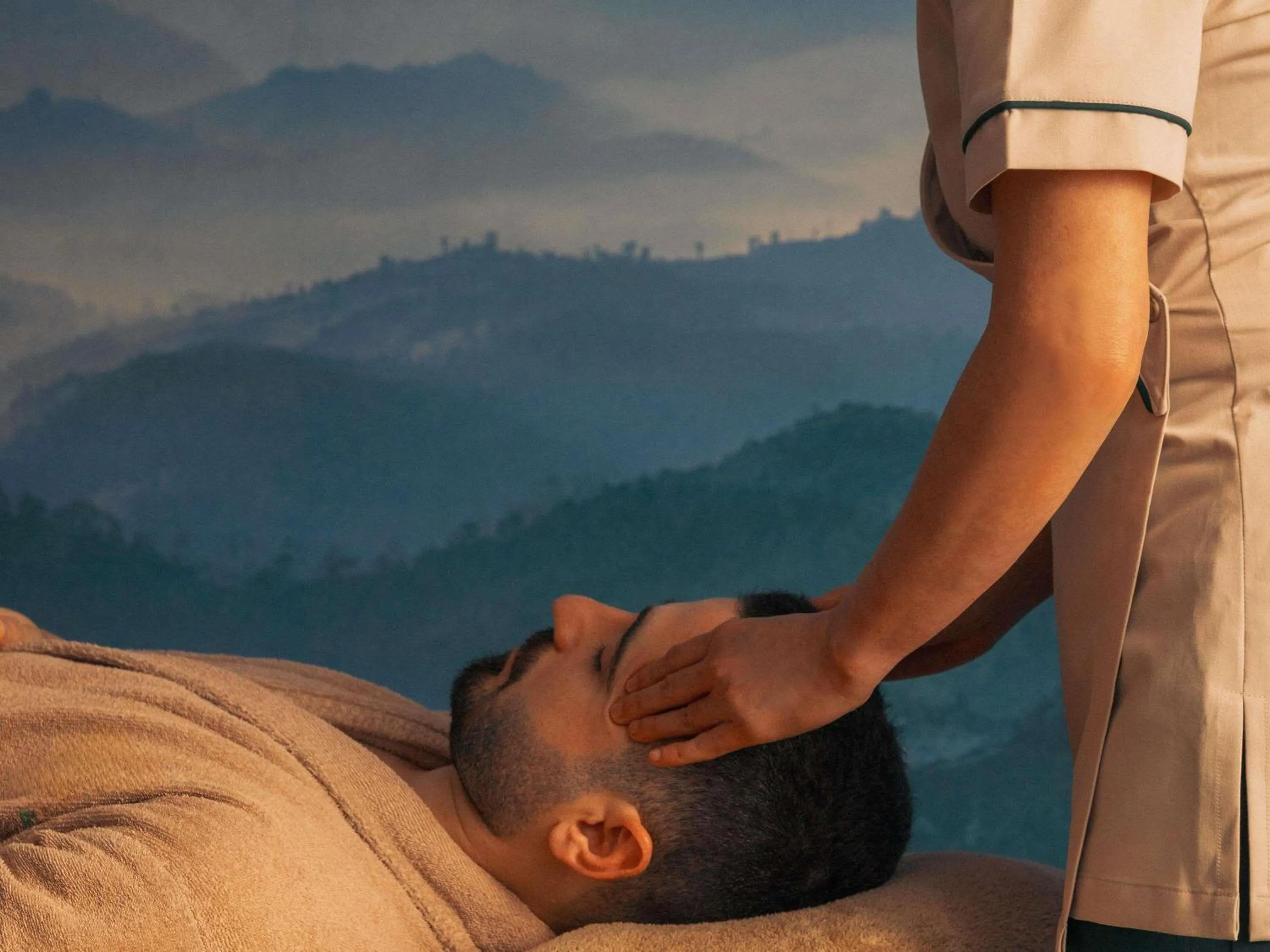 Spa and wellness centre/facilities in Mövenpick Hotel & Apartments Ghala Muscat