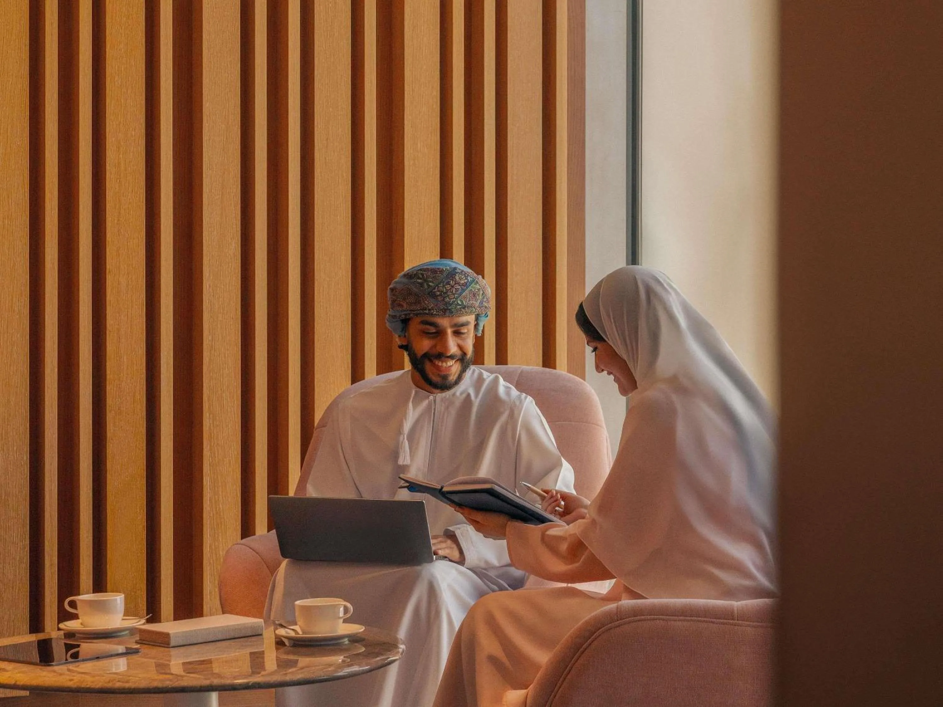 Meeting/conference room in Mövenpick Hotel & Apartments Ghala Muscat