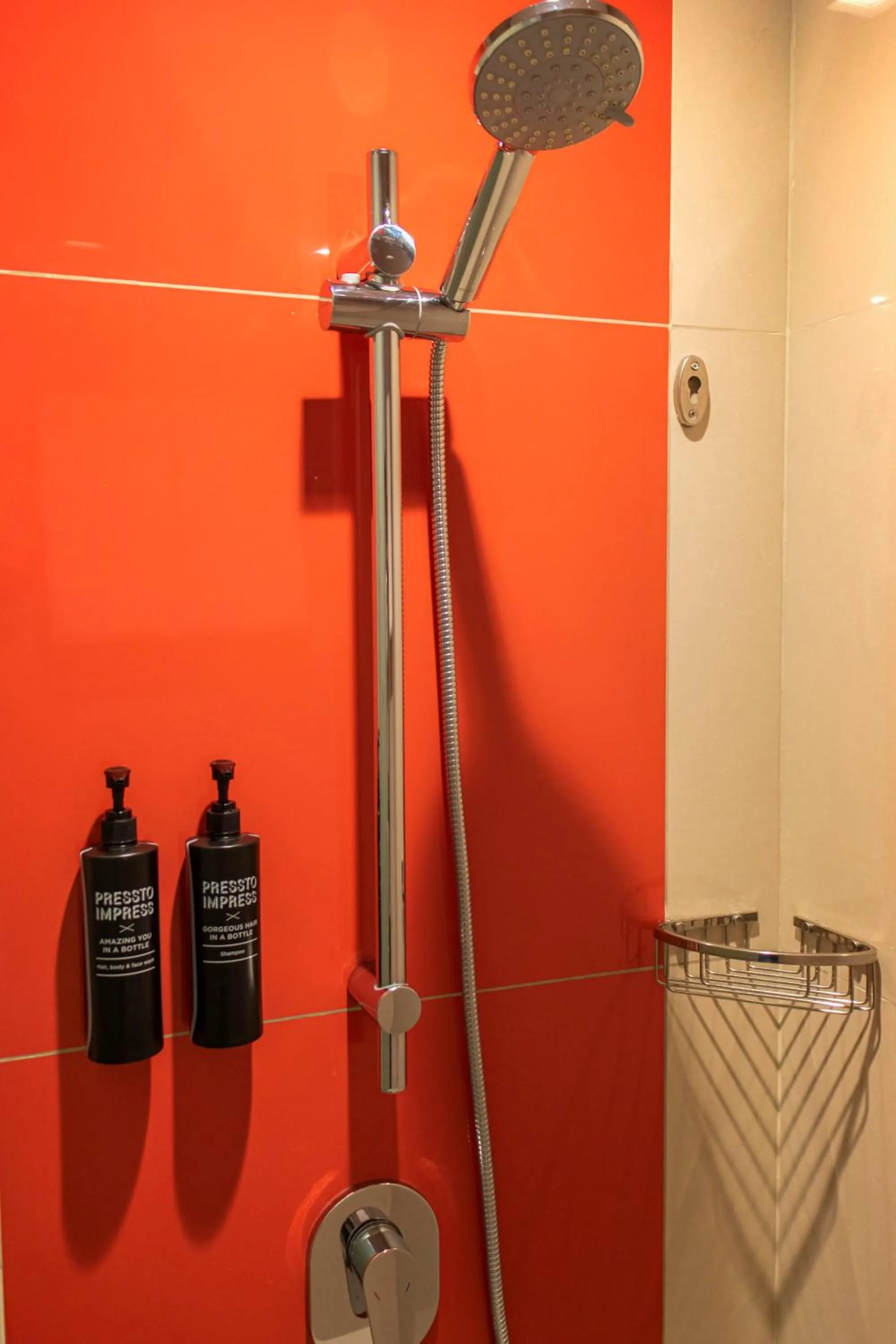 Bathroom in ibis Styles Manila Araneta City