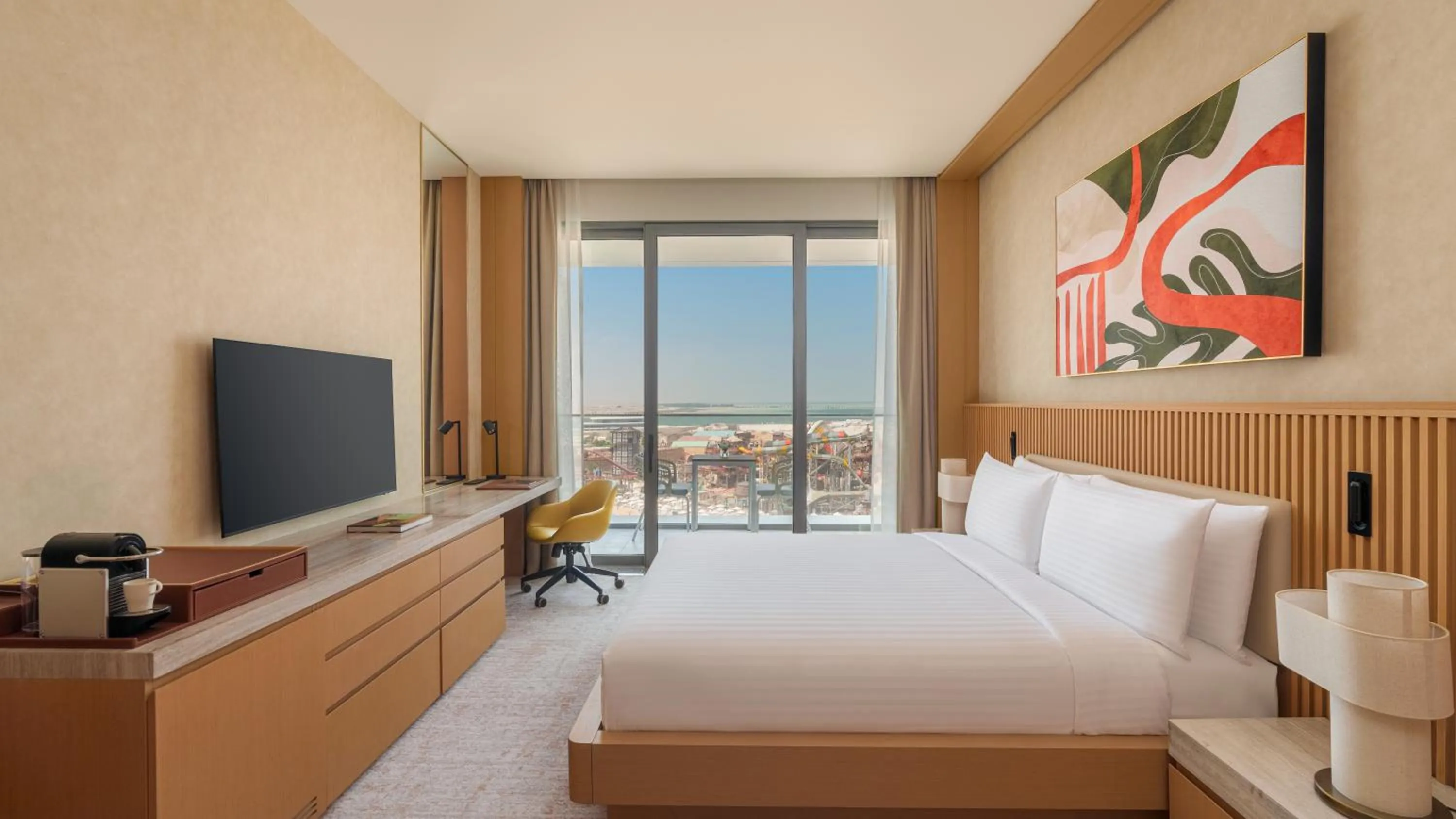 Bed in Rixos Premium Qetaifan Island North