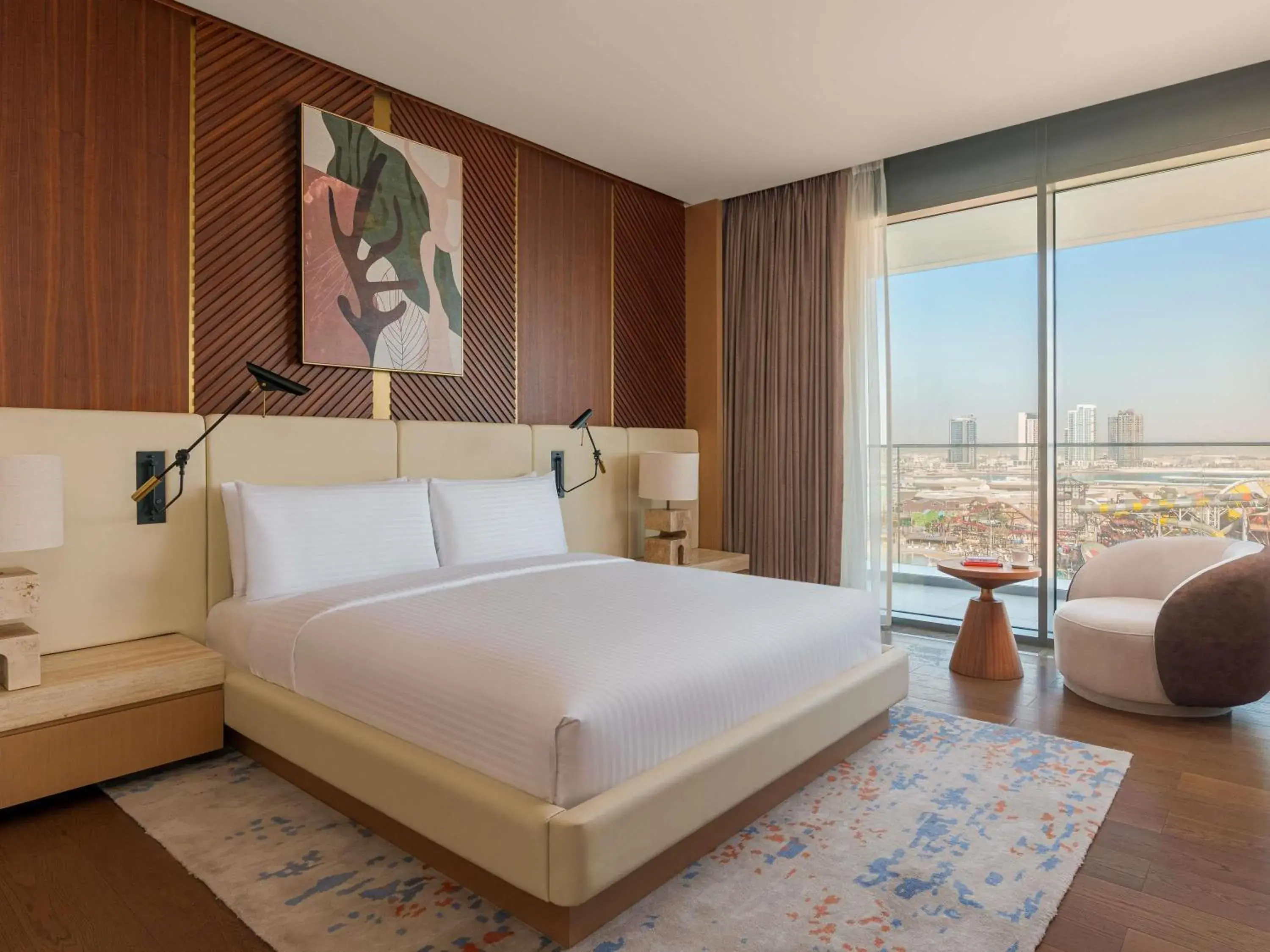 Executive Suite Sea View with Meryal Waterpark Access in Rixos Premium Qetaifan Island North Executive Suite Sea View with Meryal Waterpark Access in Rixos Premium Qetaifan Island North