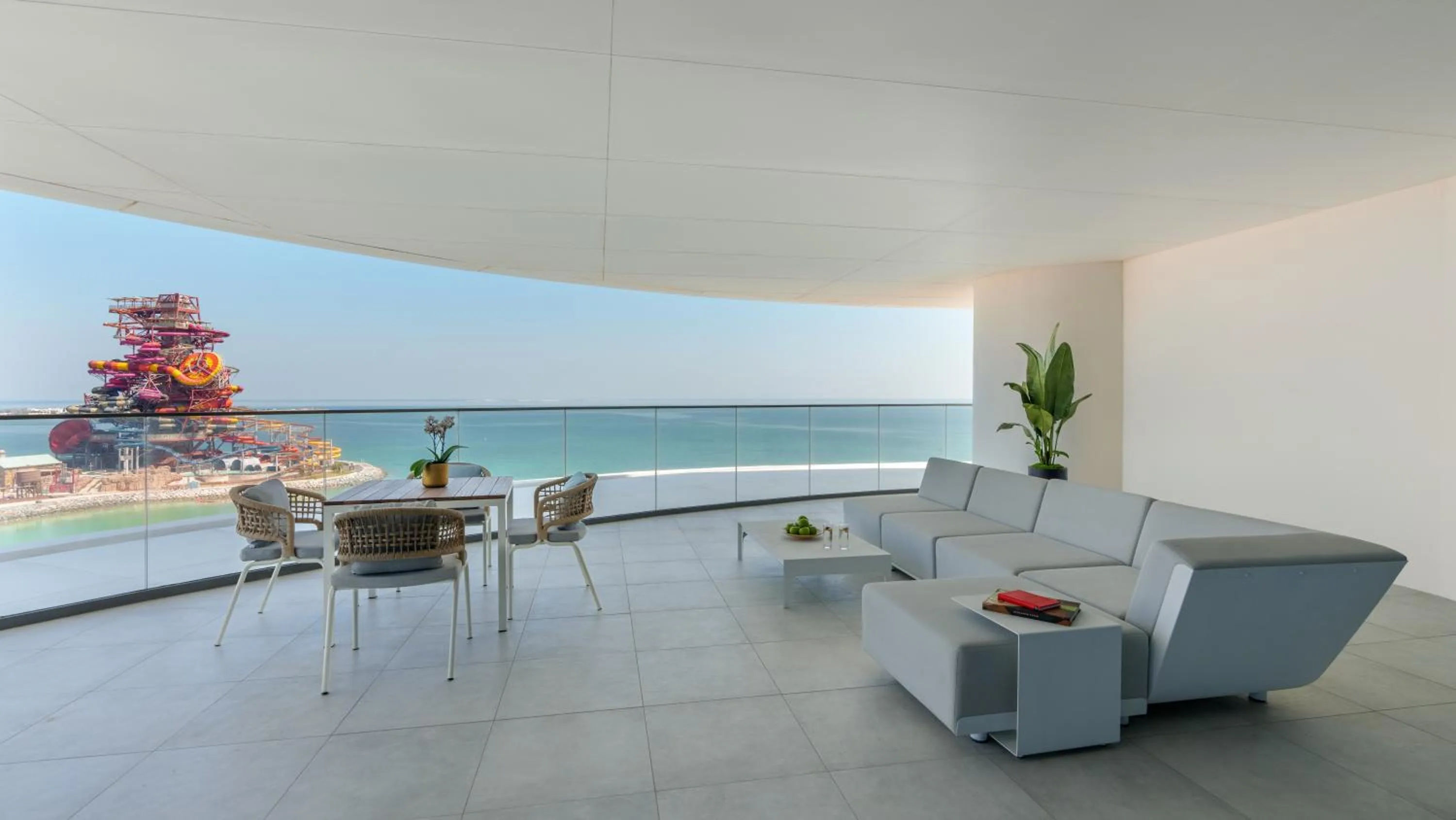 Balcony/Terrace in Rixos Premium Qetaifan Island North