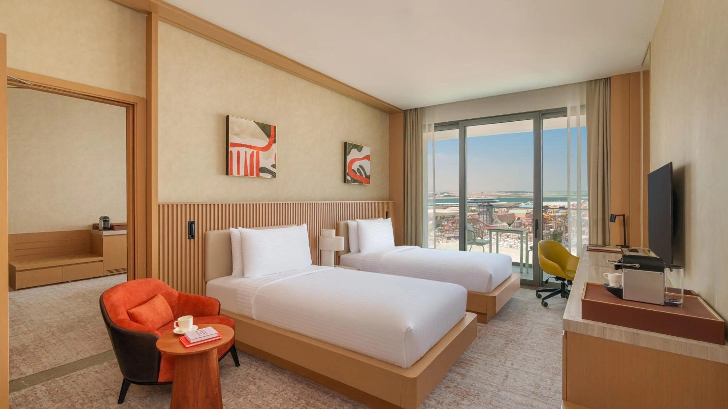 Bed in Rixos Premium Qetaifan Island North