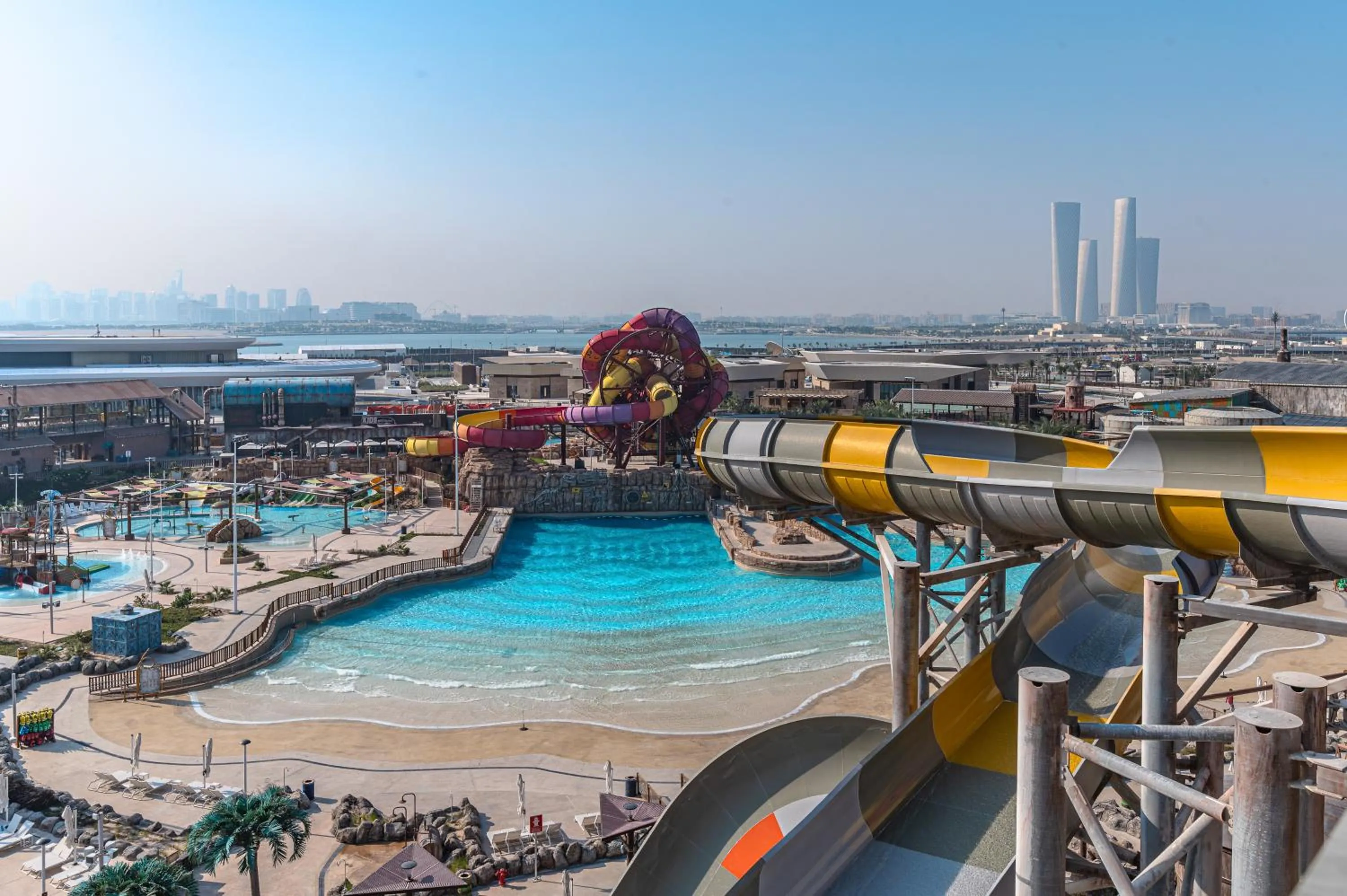 Aqua park in Rixos Premium Qetaifan Island North