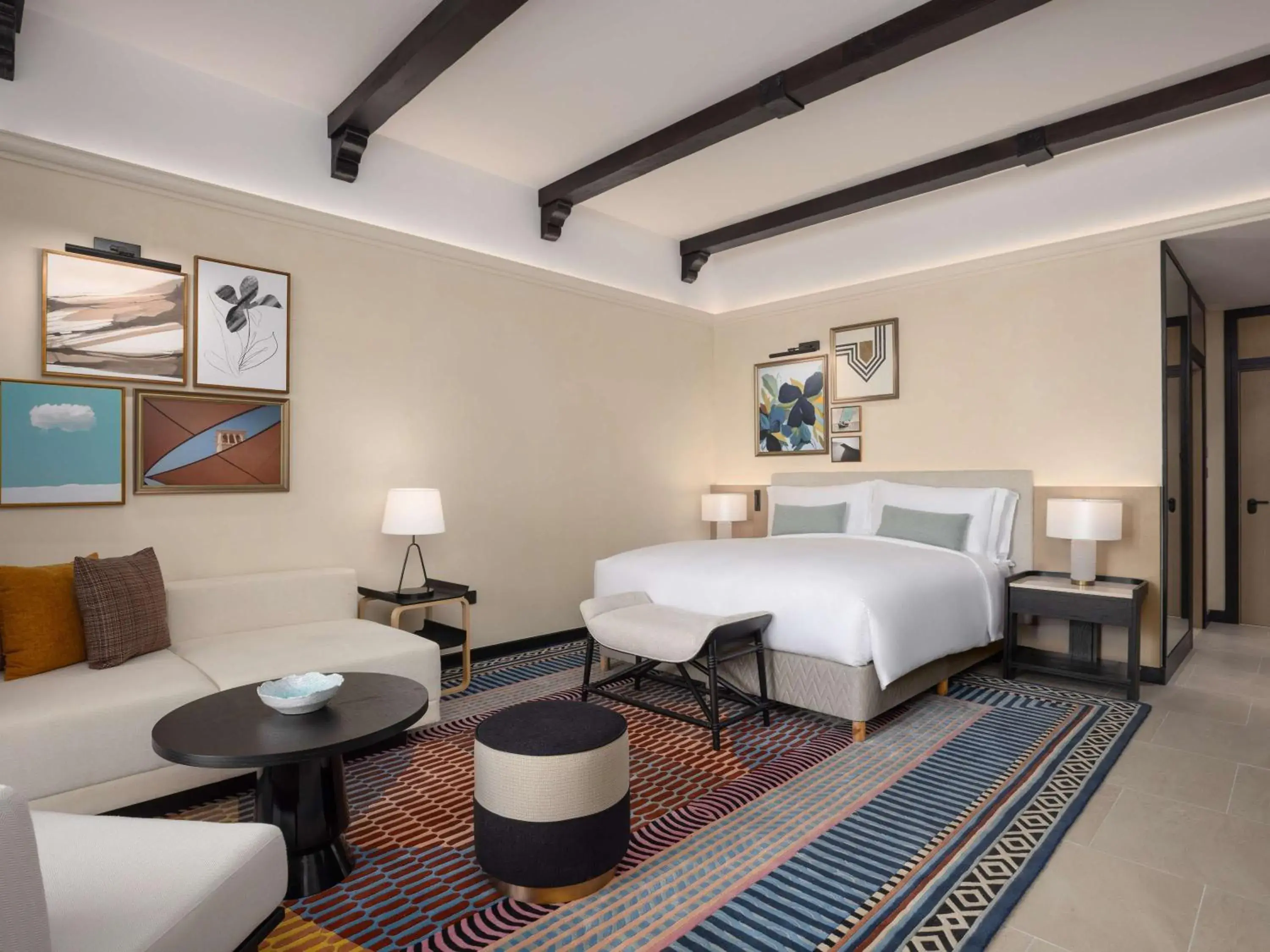 Luxury King Room with Beachfront in Sofitel Al Hamra Beach Resort Luxury King Room with Beachfront in Sofitel Al Hamra Beach Resort