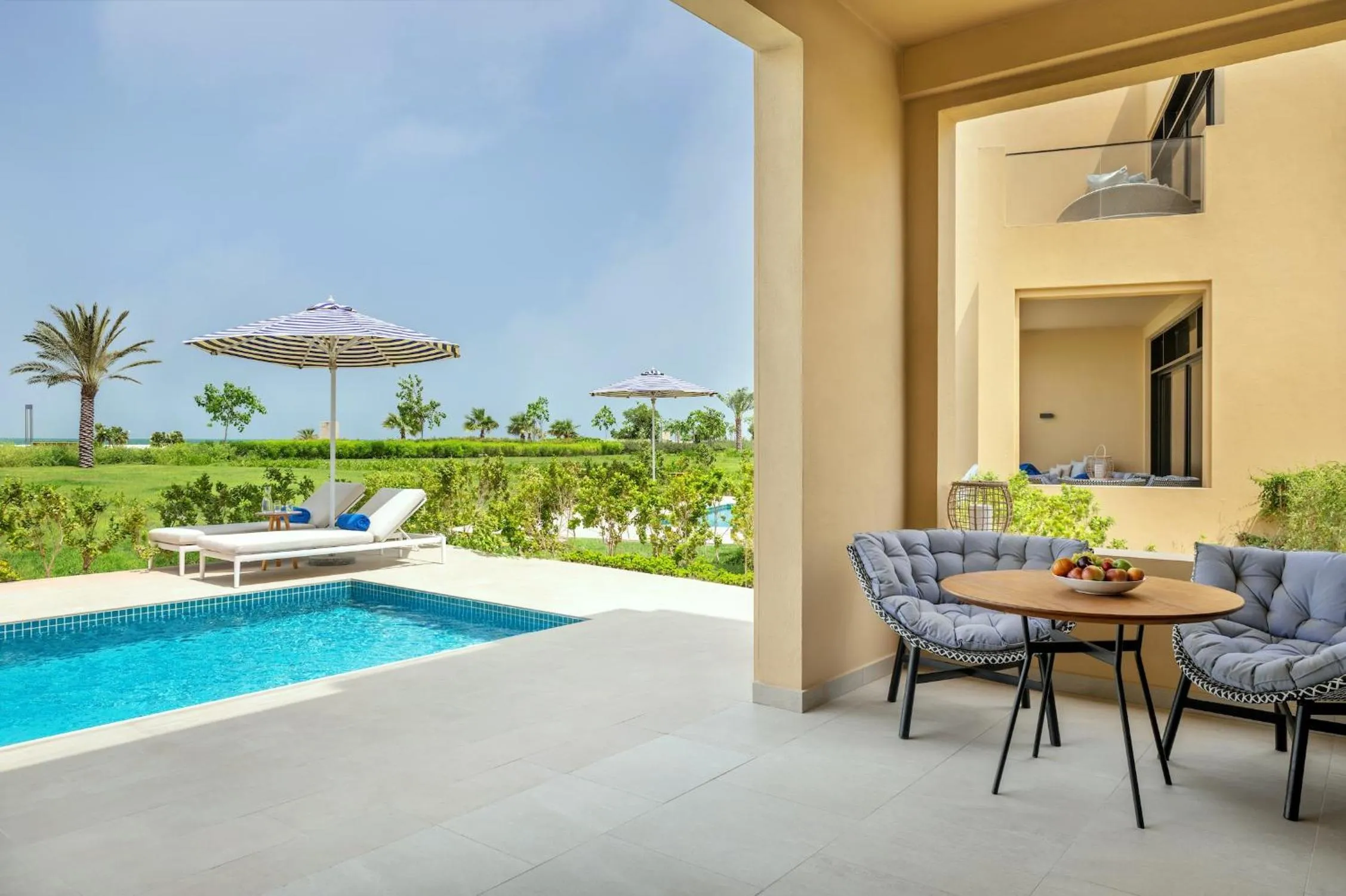 Balcony/Terrace in Sofitel Al Hamra Beach Resort