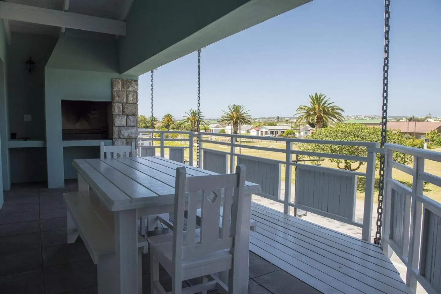 Patio in Osler Place Self-Catering