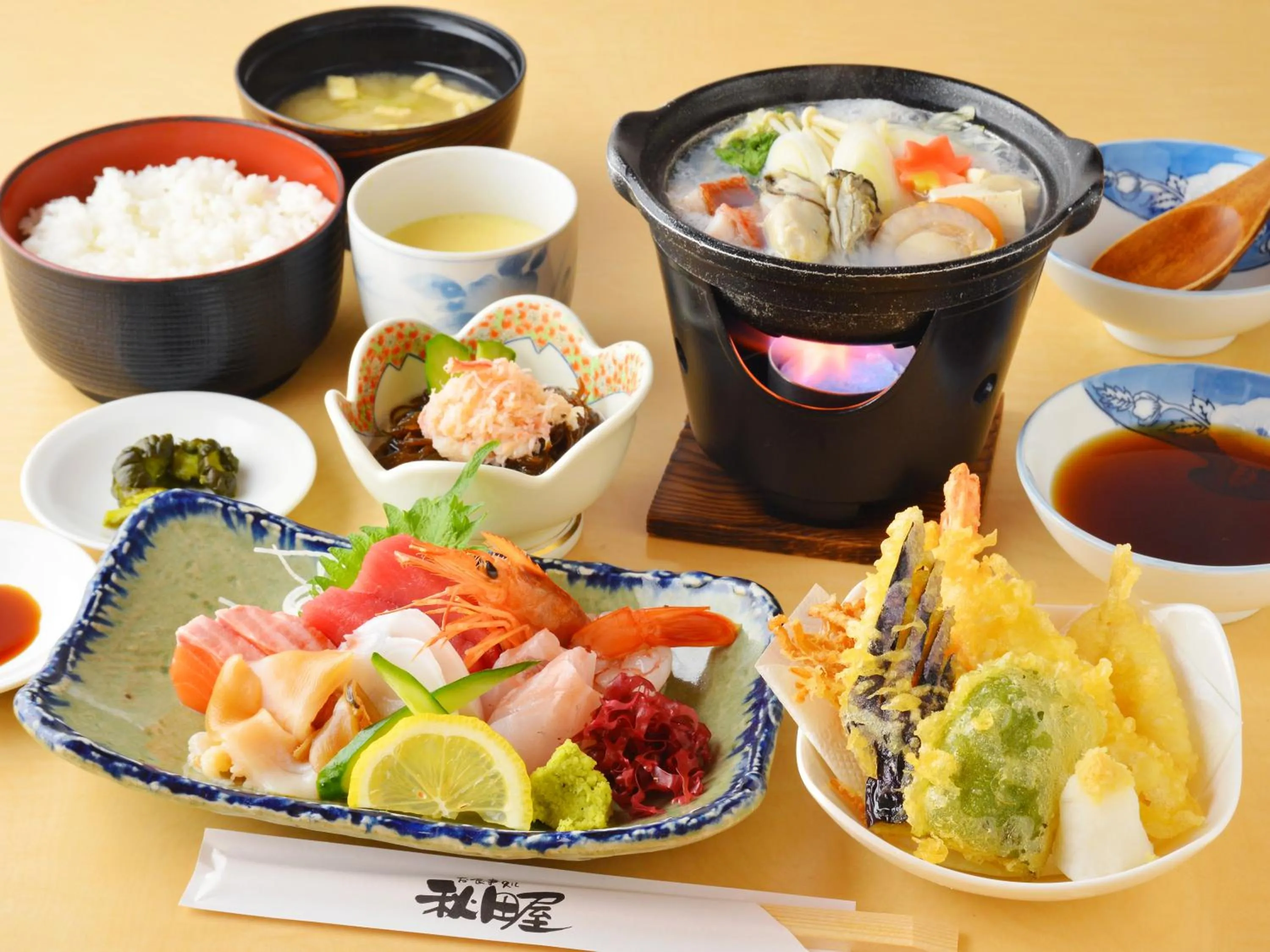 Food in HigashimaeOnsen Shinwanoyu Hotel Akitaya