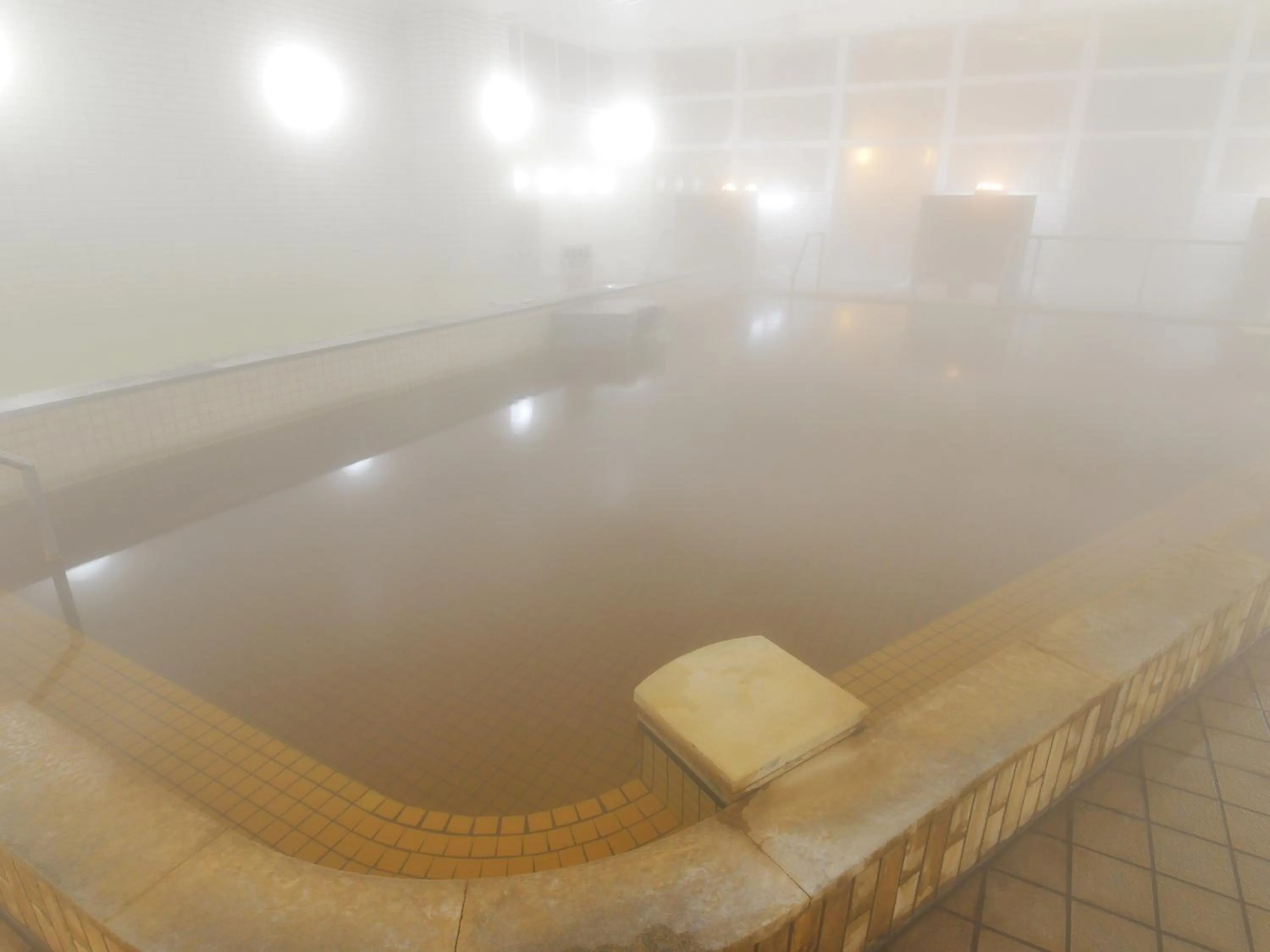 Hot Spring Bath in HigashimaeOnsen Shinwanoyu Hotel Akitaya