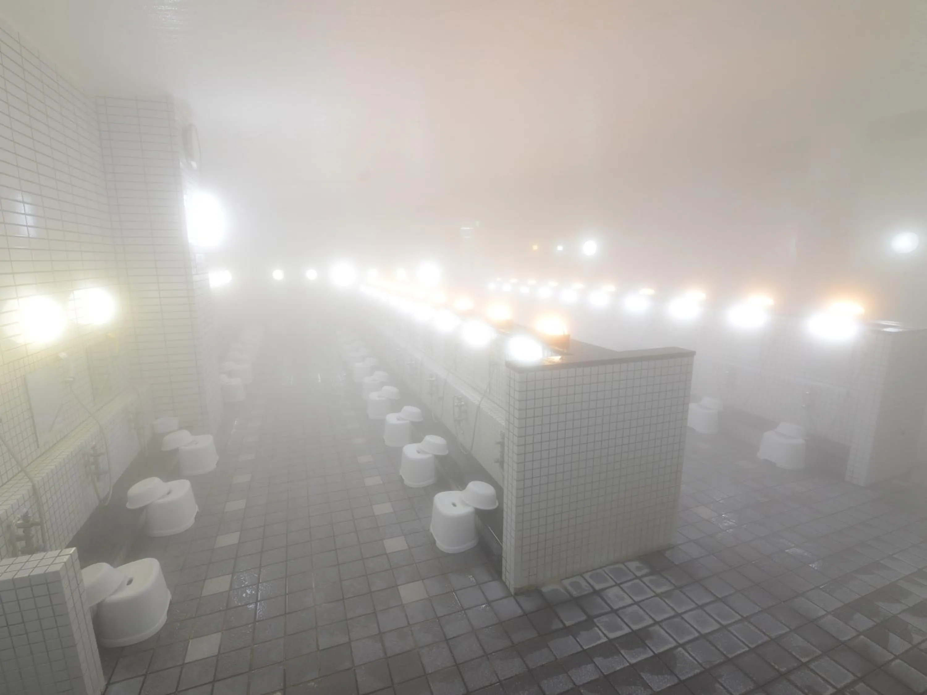 Hot Spring Bath in HigashimaeOnsen Shinwanoyu Hotel Akitaya