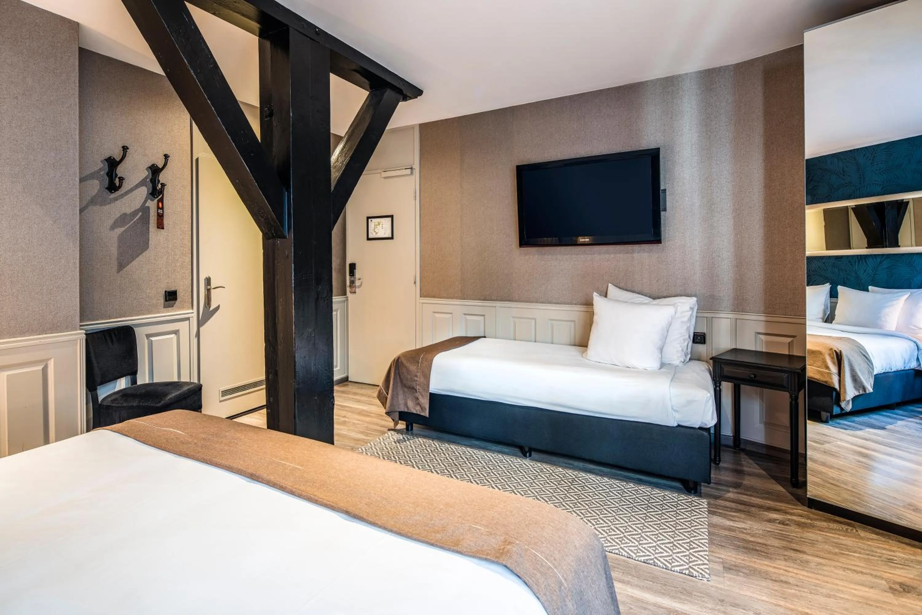 Bed in Hotel Sint Nicolaas