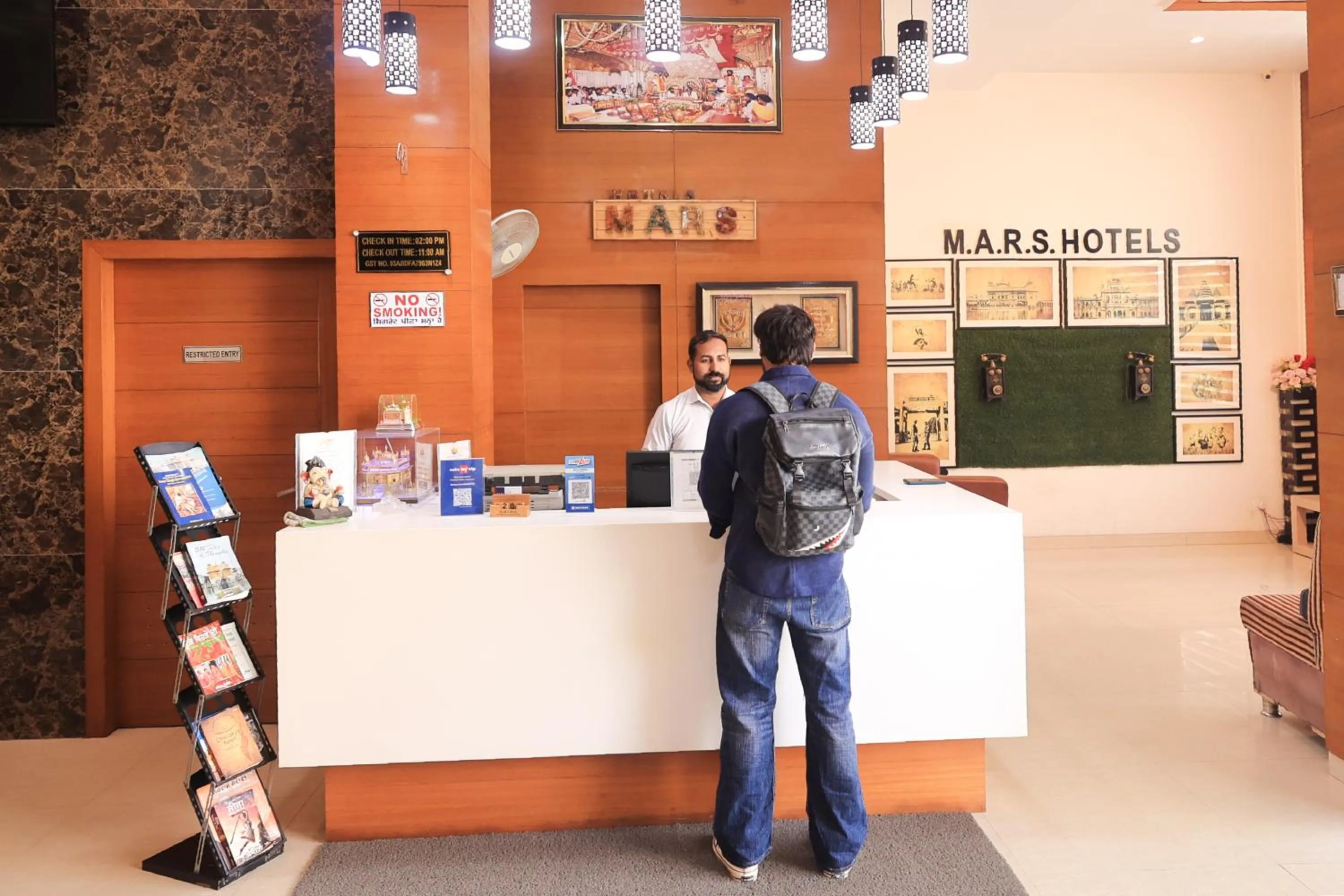 Lobby or reception in Ecko Lite MARS Hotel, Amritsar