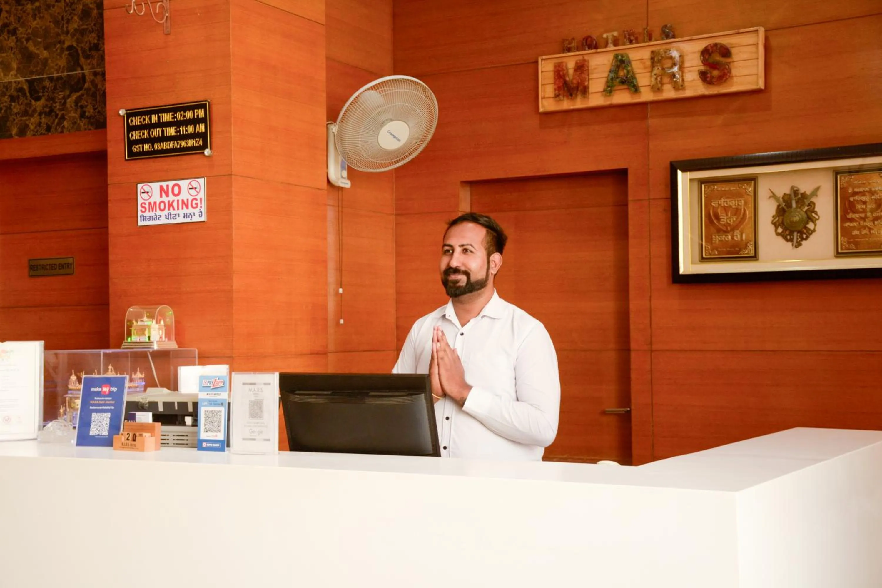 Lobby or reception in Ecko Lite MARS Hotel, Amritsar