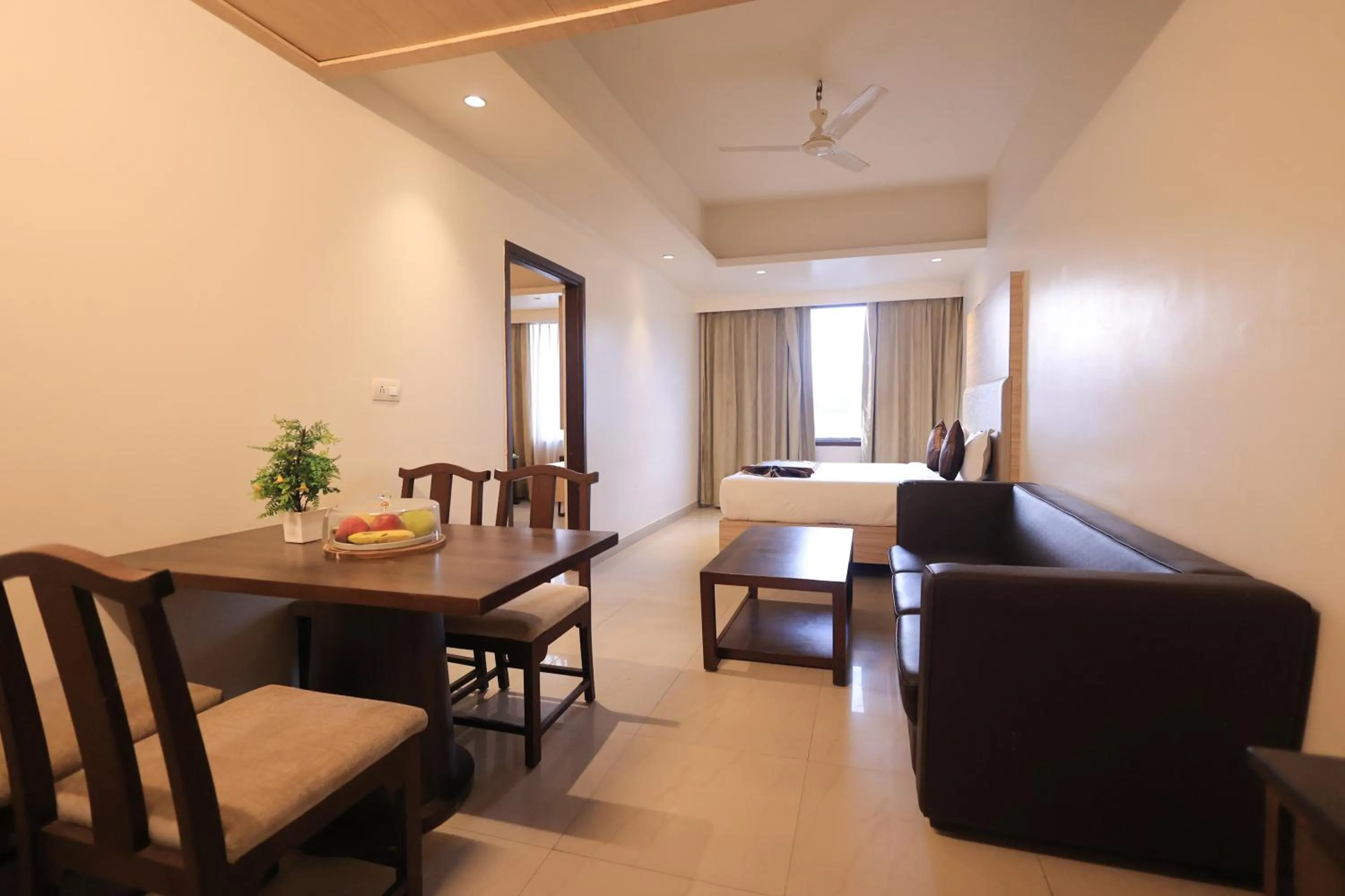 Dining area in Ecko Lite MARS Hotel, Amritsar