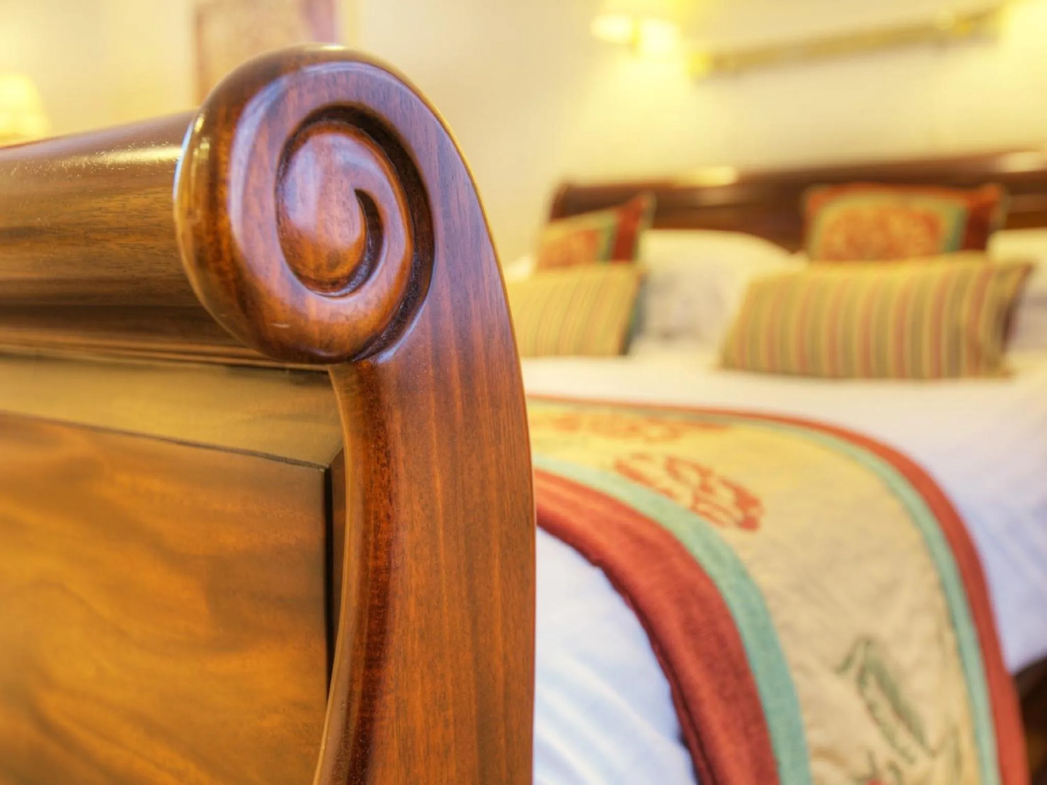 Bedroom, Bed in The Dunstanburgh Castle Hotel