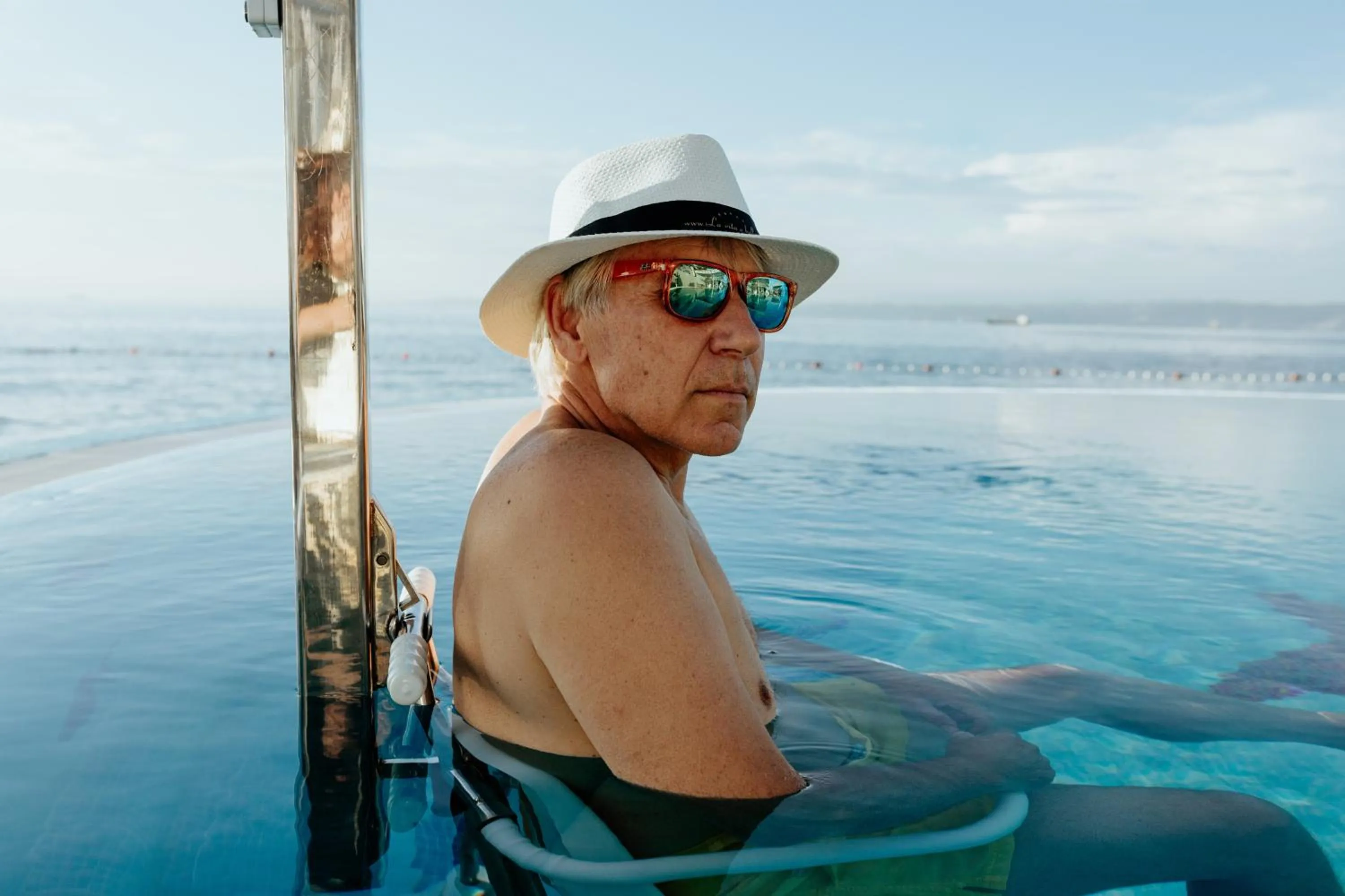 Pool view in FLORAMARE HEALTH RESORT