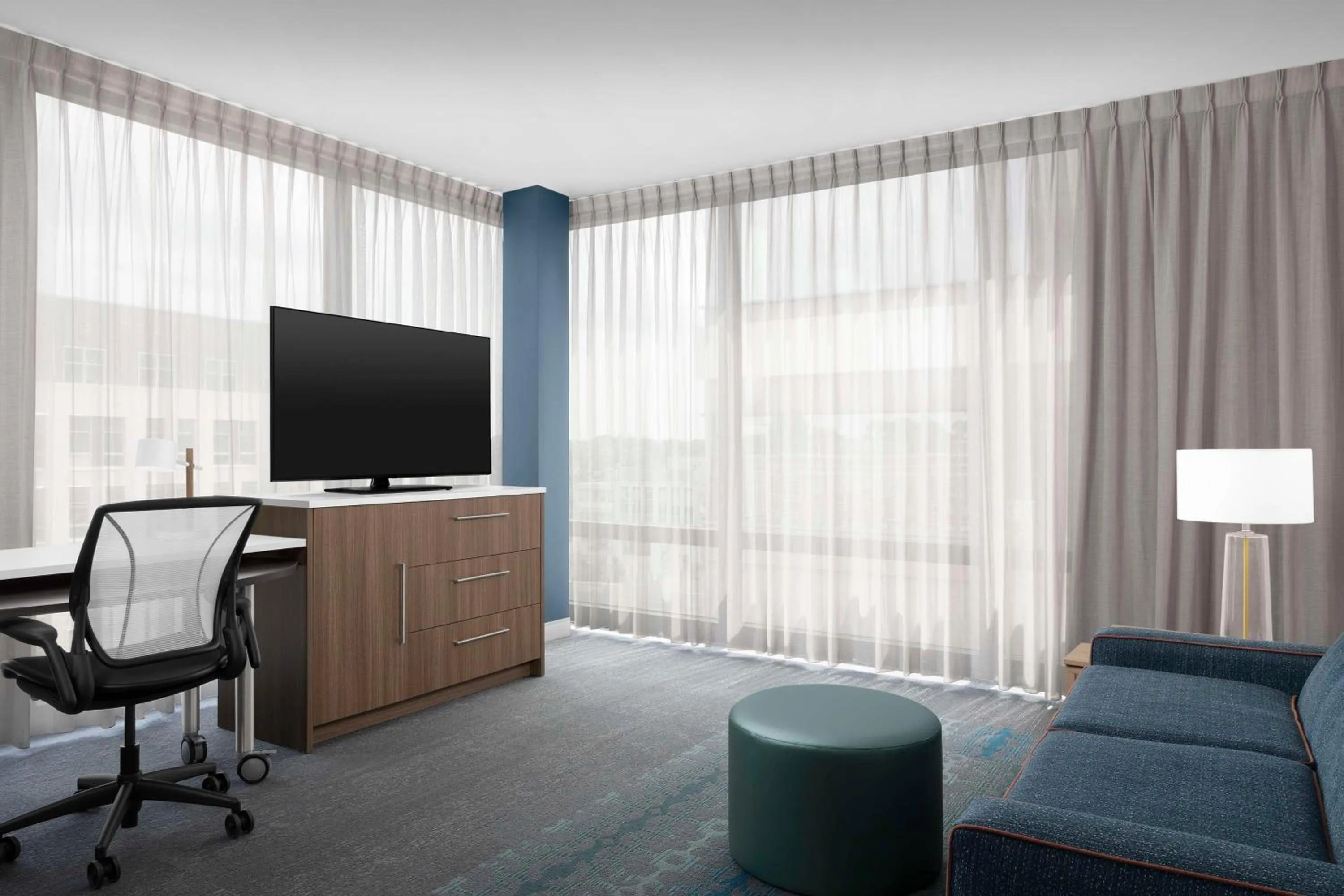 Bedroom in Home2 Suites By Hilton Falls Church