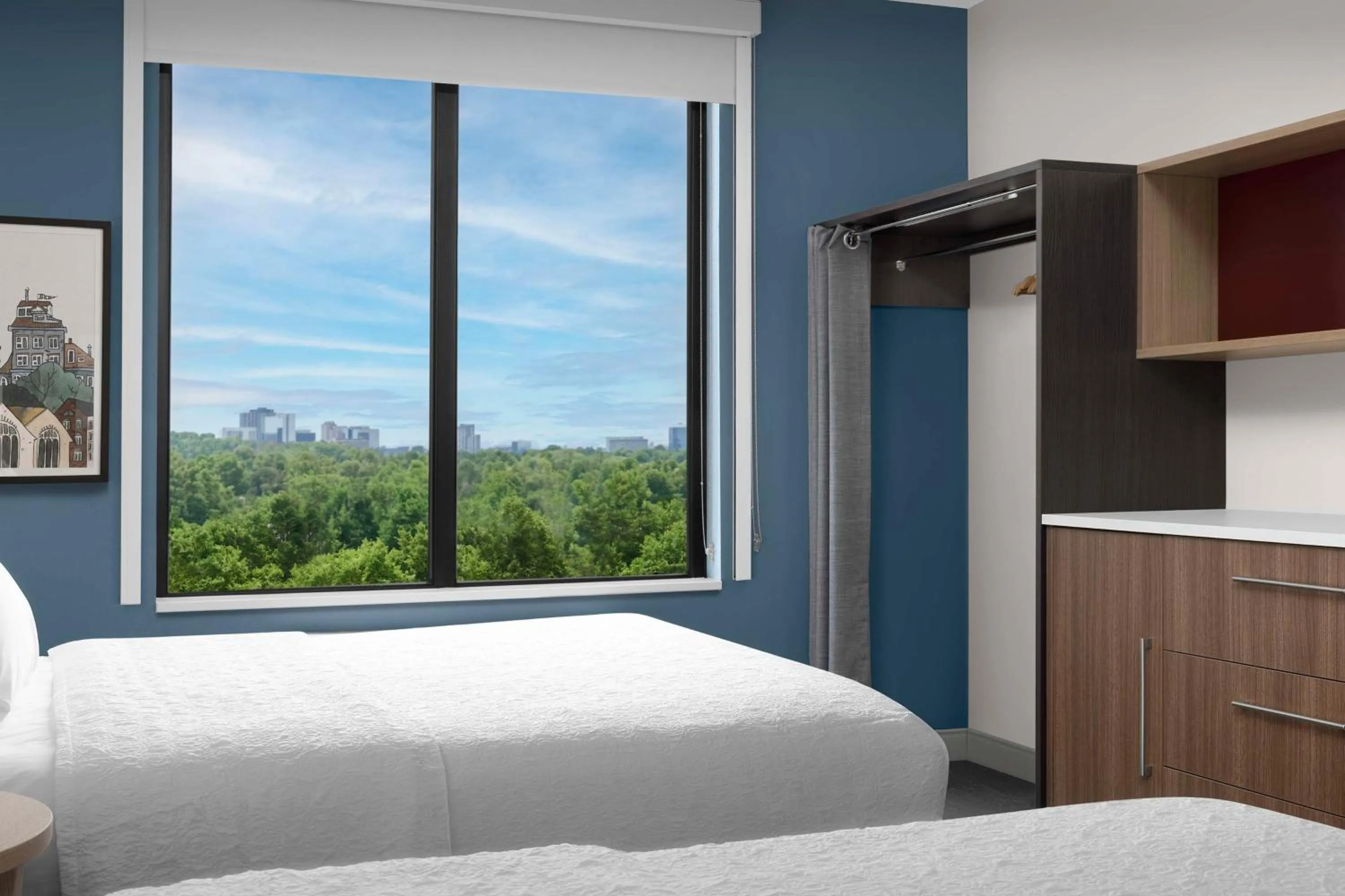 Bed in Home2 Suites By Hilton Falls Church