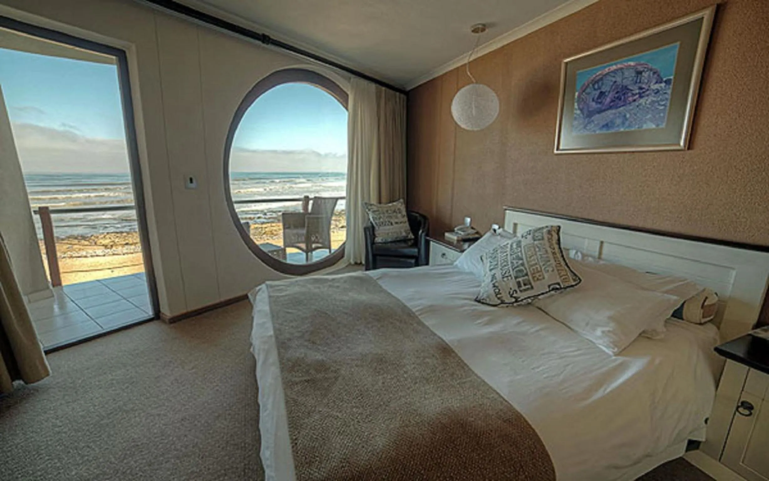 Bed in Beach Lodge