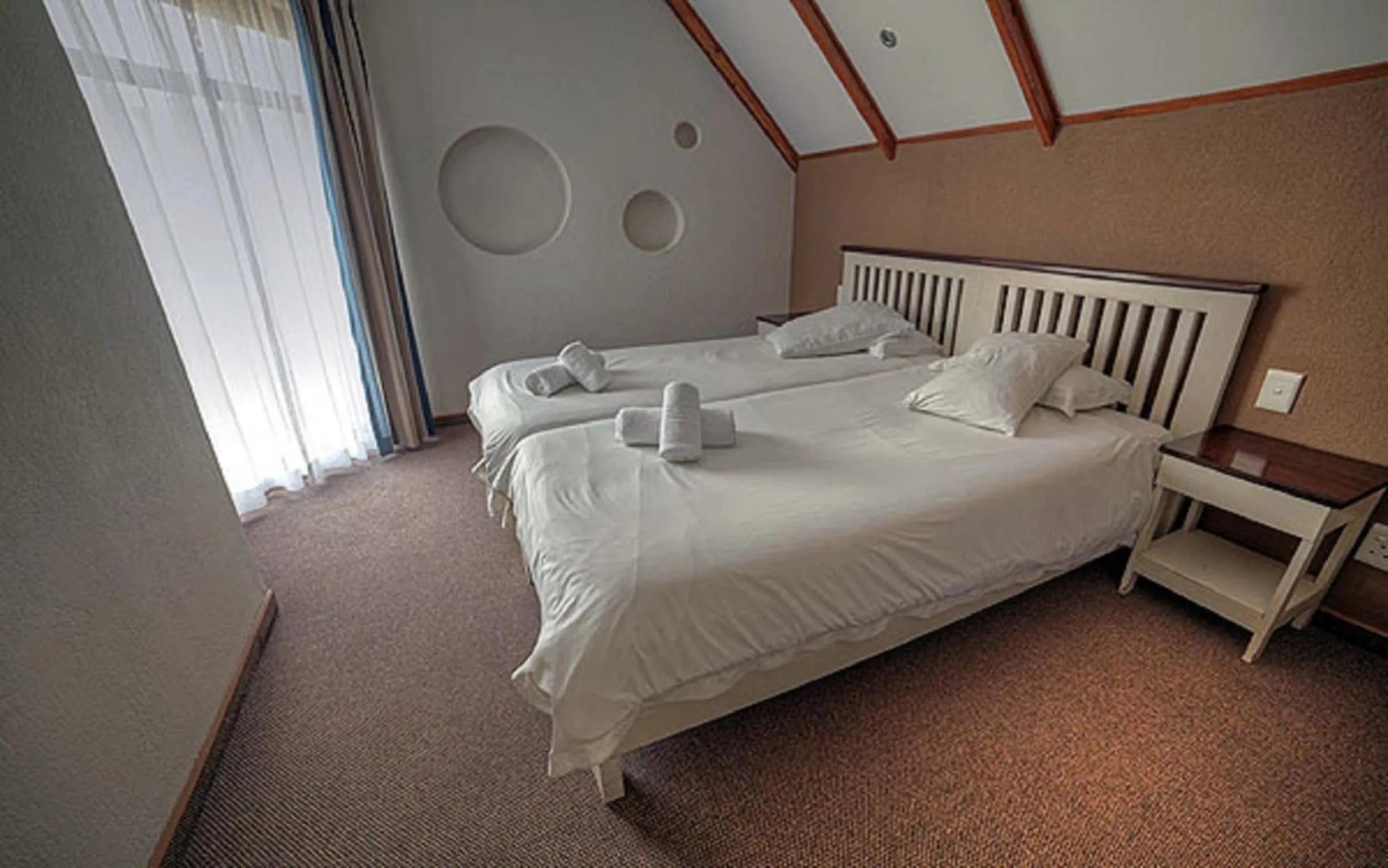 Bed in Beach Lodge