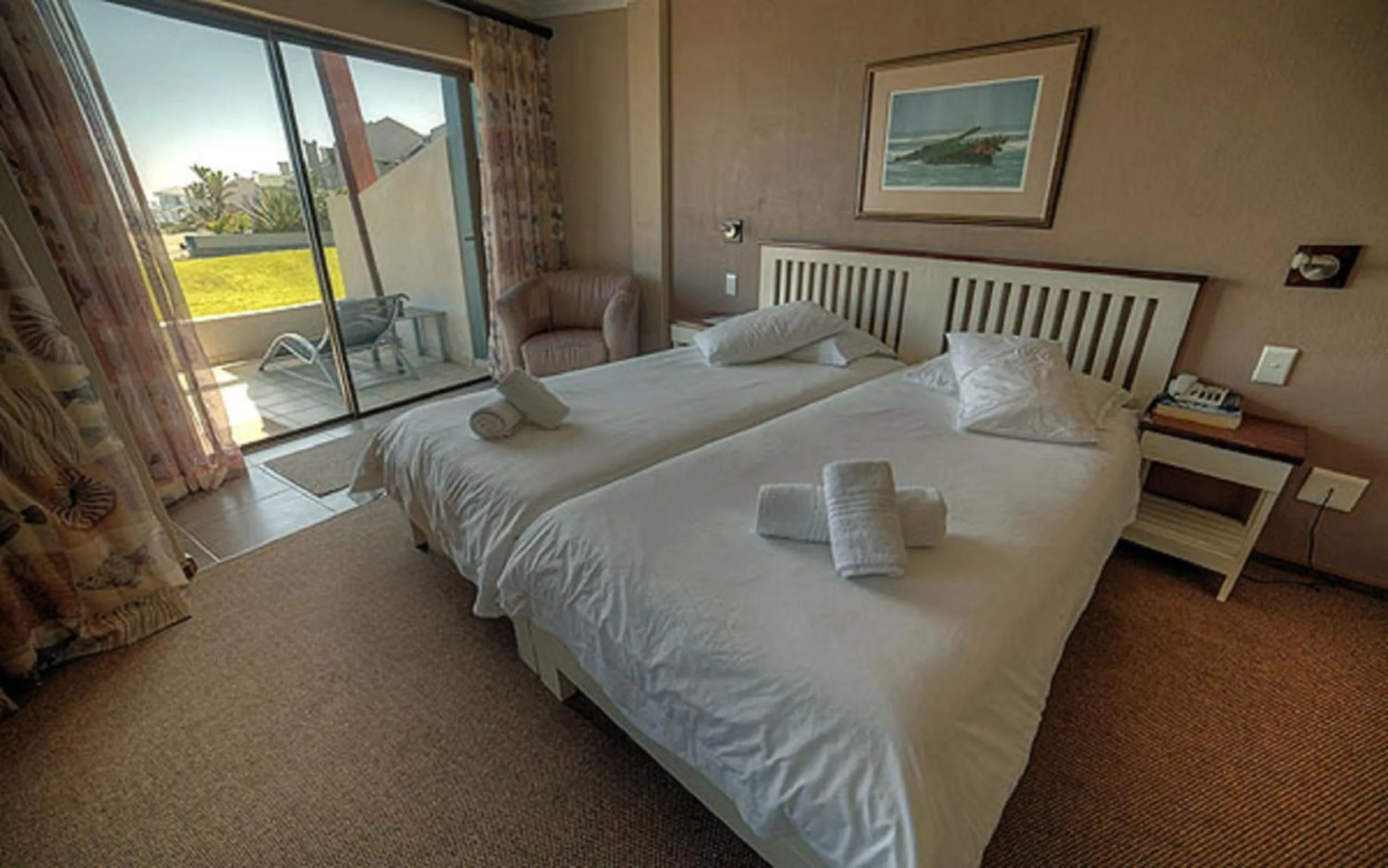 Bed in Beach Lodge
