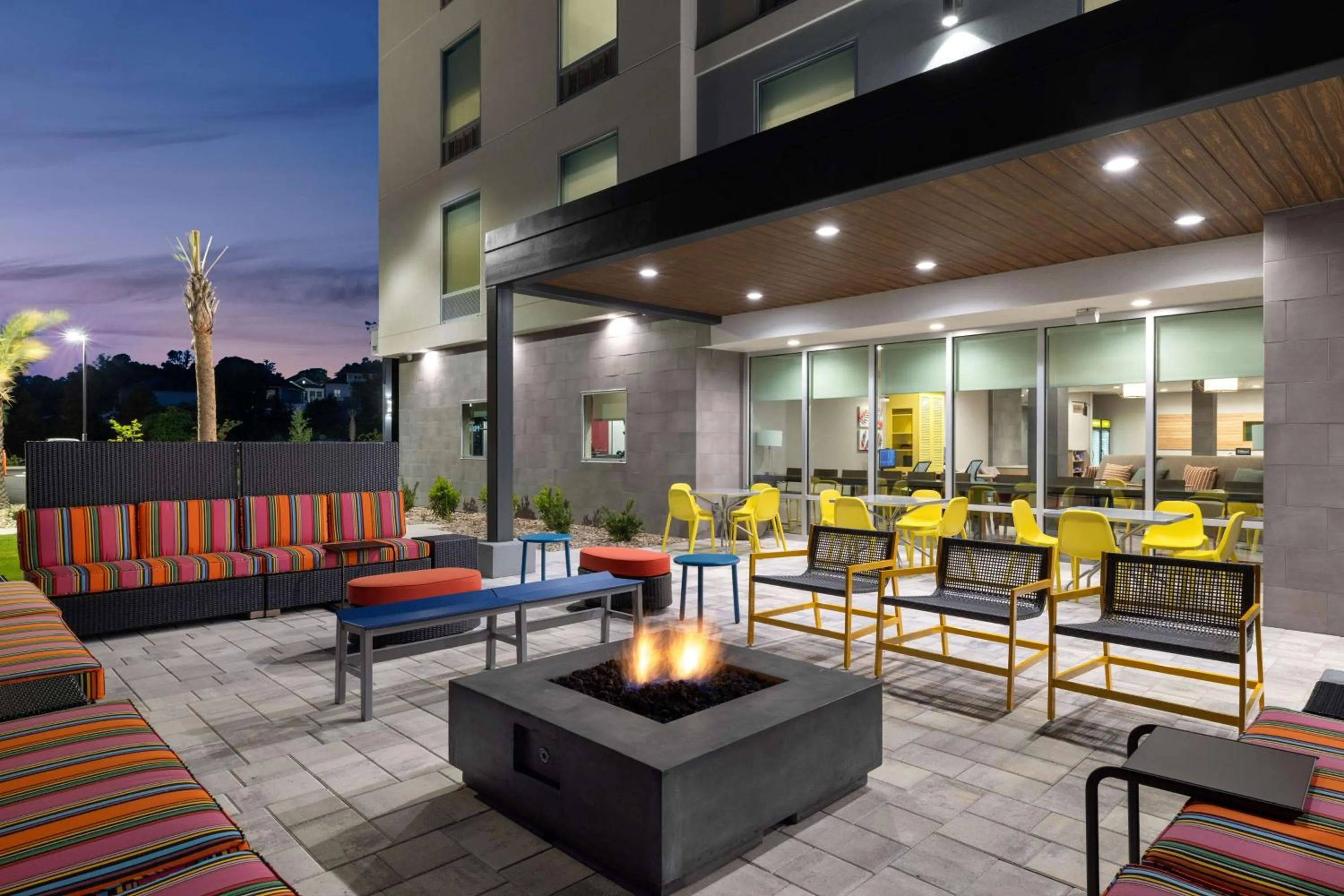 Patio in Home2 Suites By Hilton Niceville Eglin Air Force Base