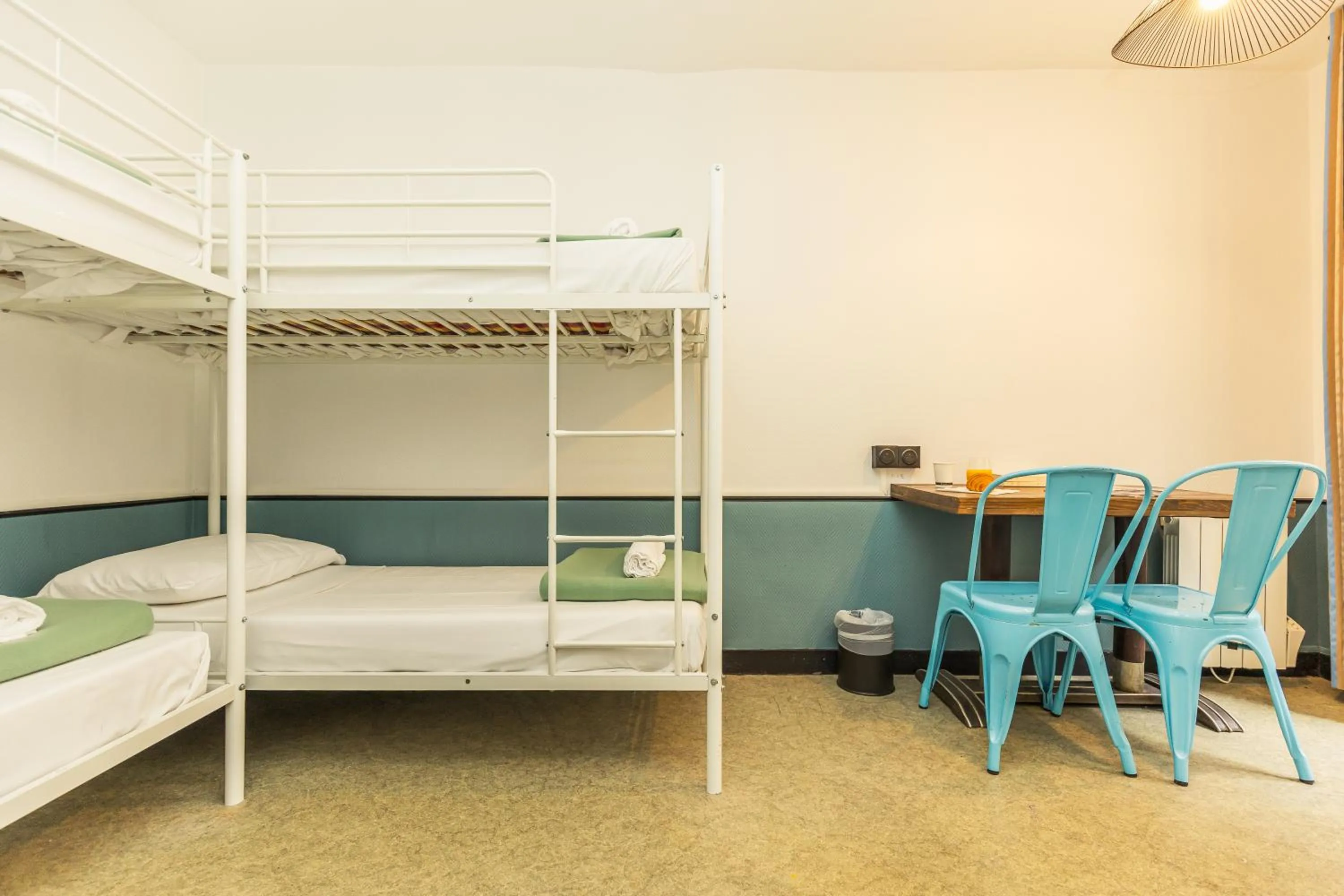 Bed in Young and Happy Latin Quarter by Hiphophostels