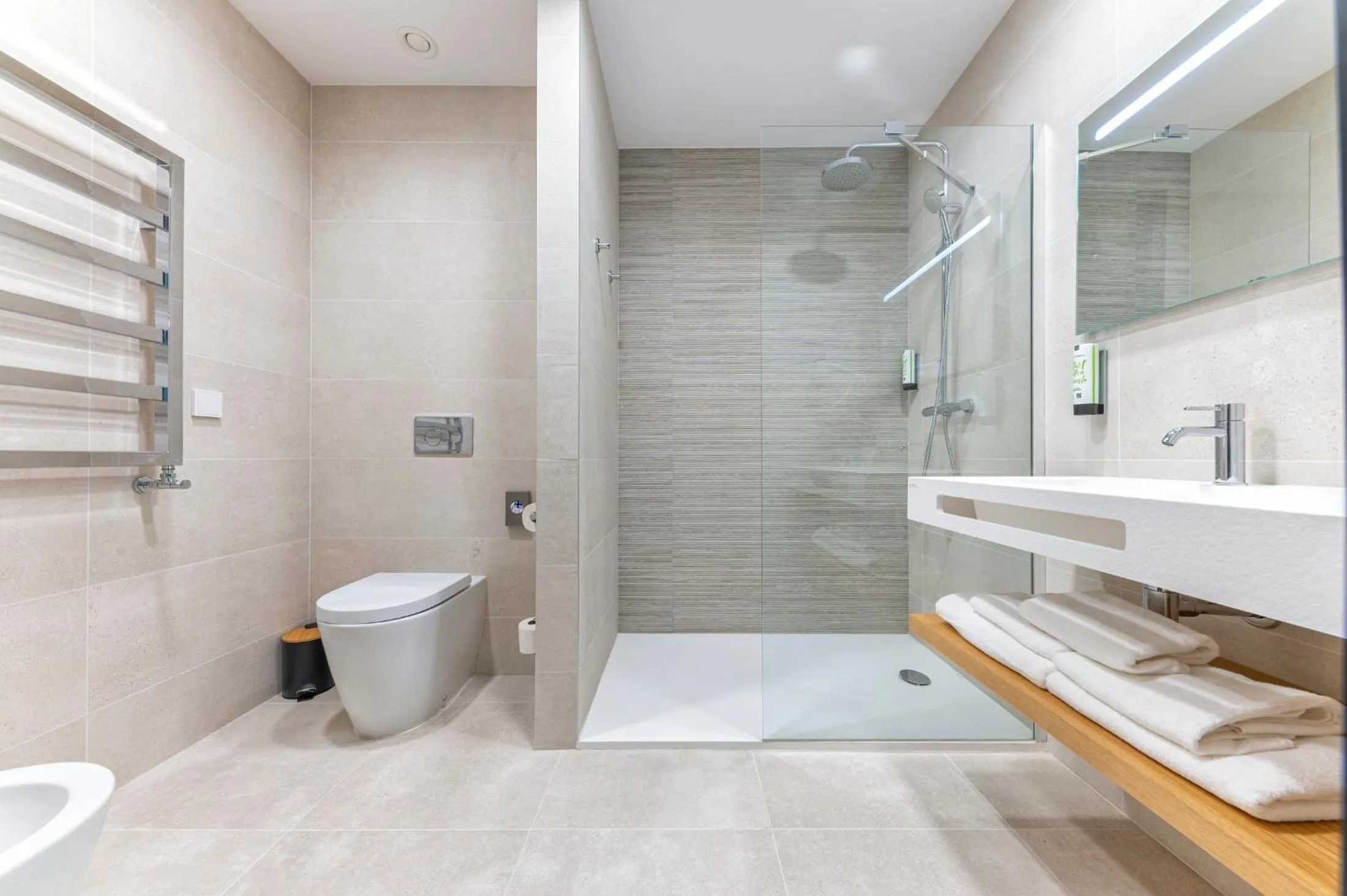 Shower in Hotel Villa Universitaria