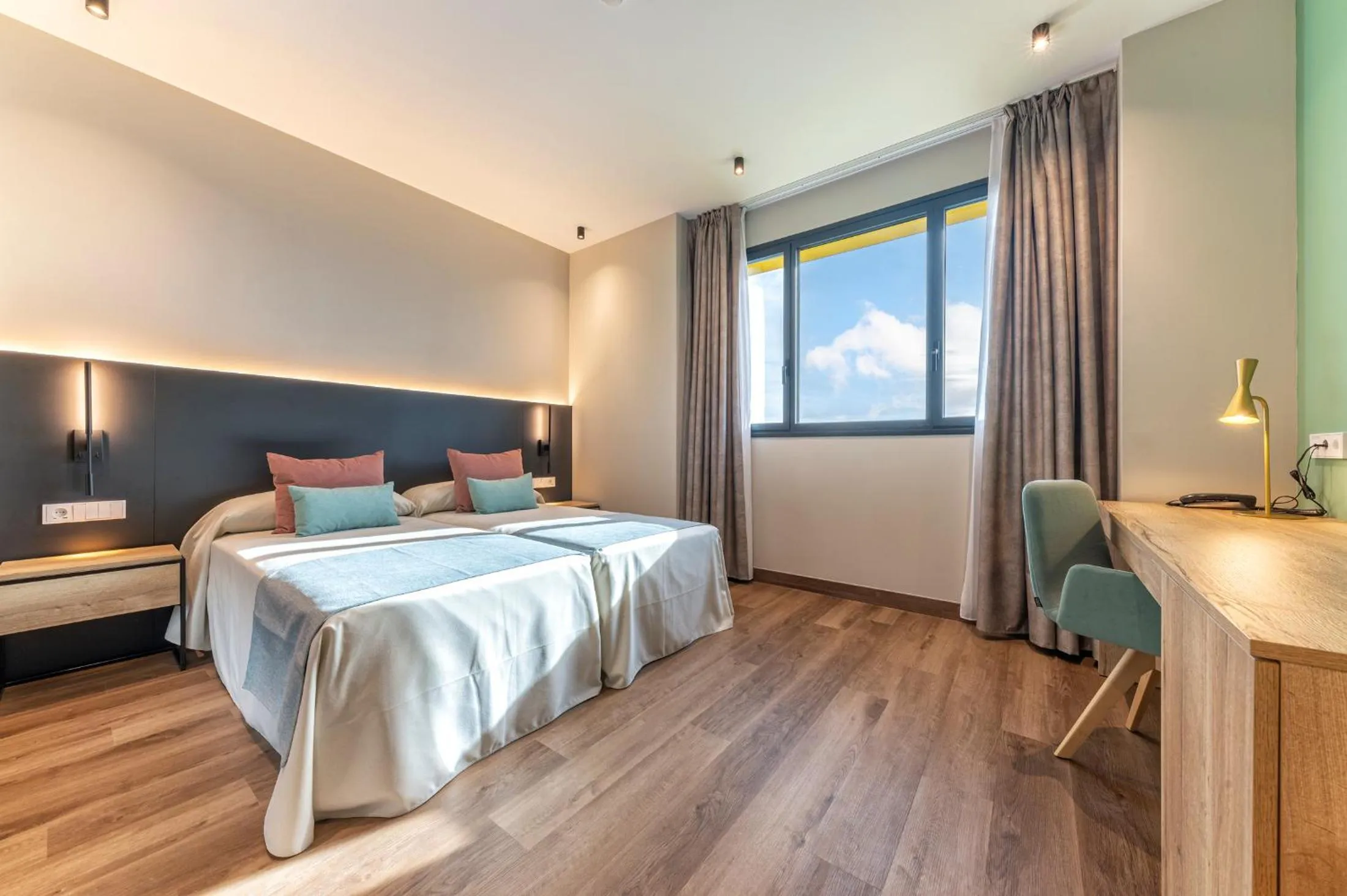 Bedroom, Bed in Hotel Villa Universitaria