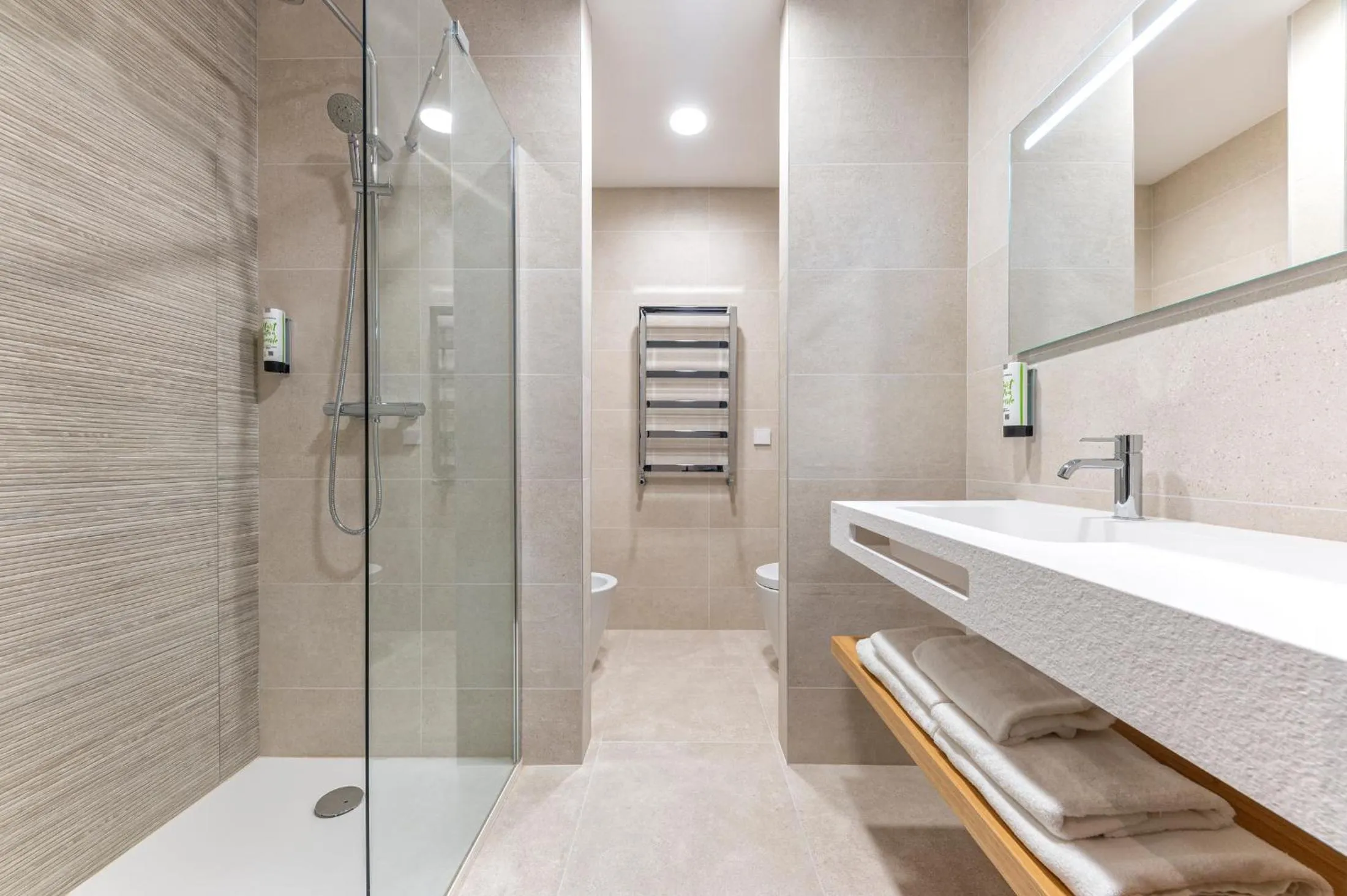 Shower in Hotel Villa Universitaria