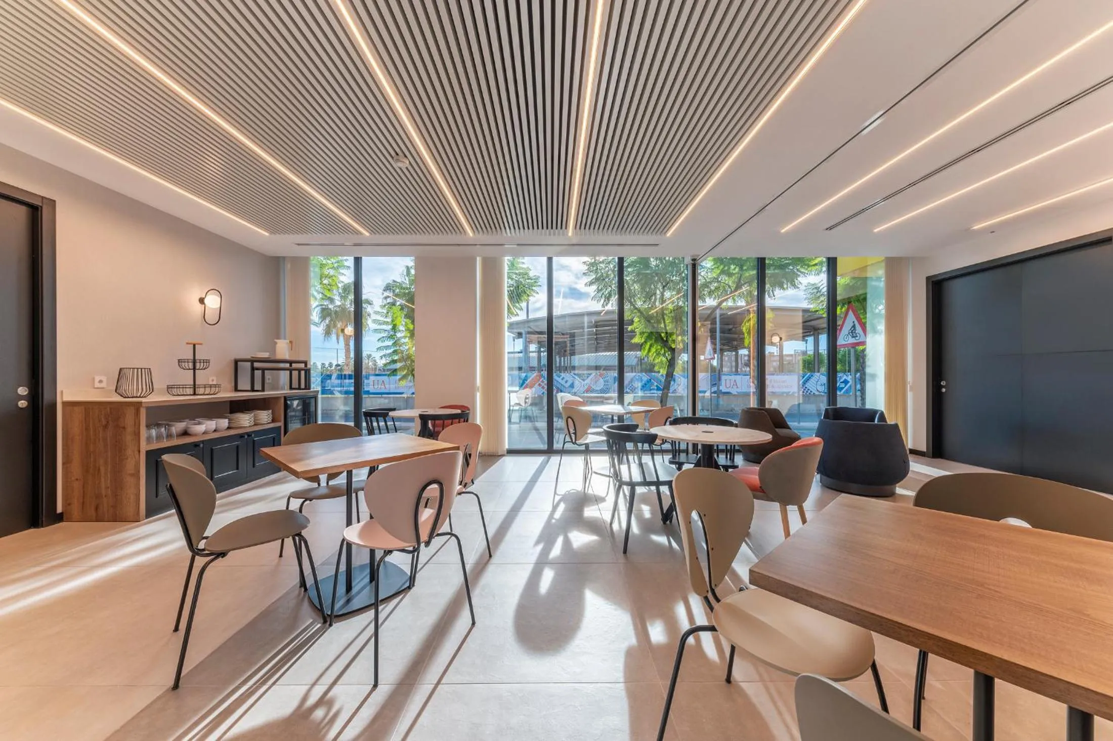 Dining area in Hotel Villa Universitaria