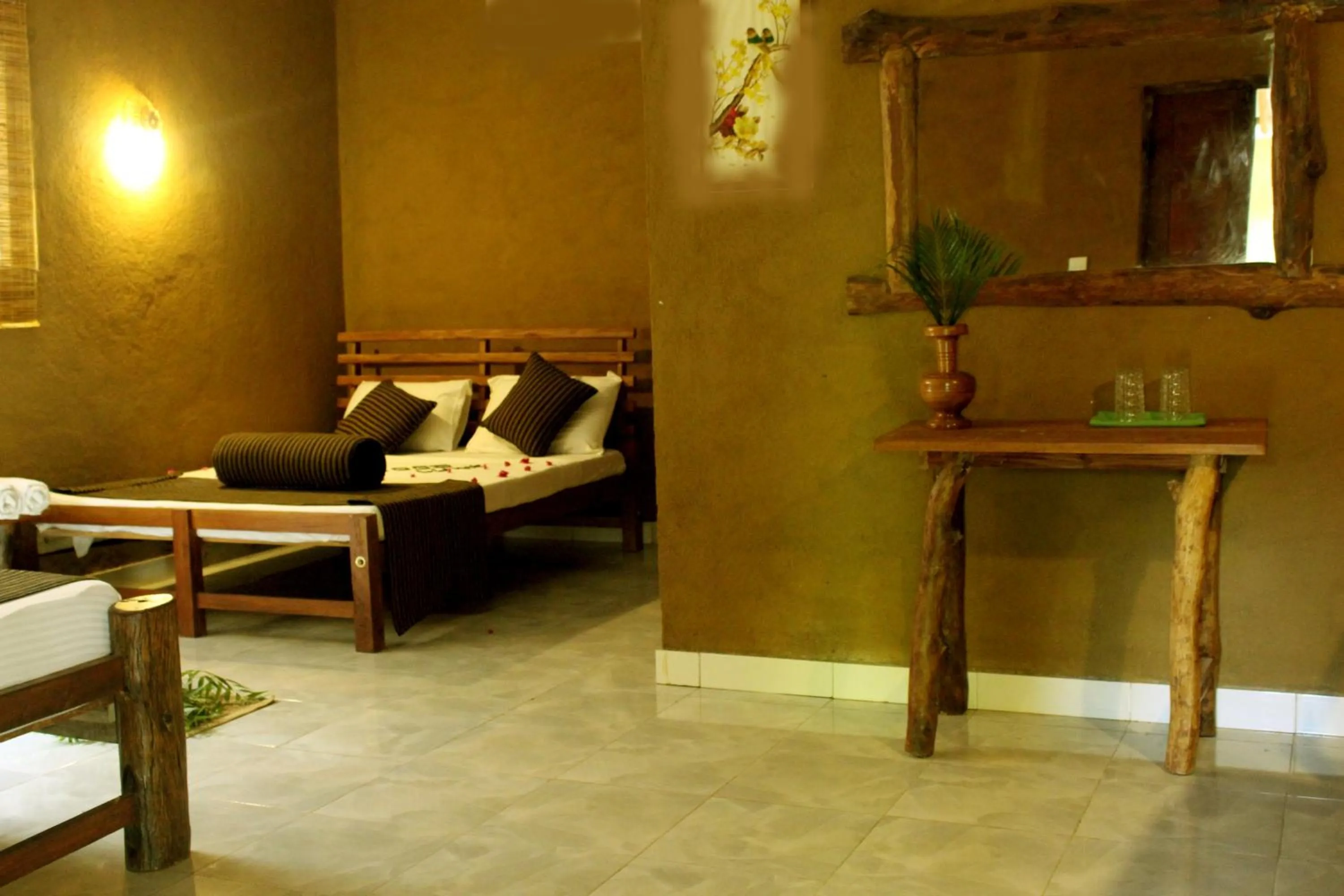 Bed in A4 Villa & Spa.