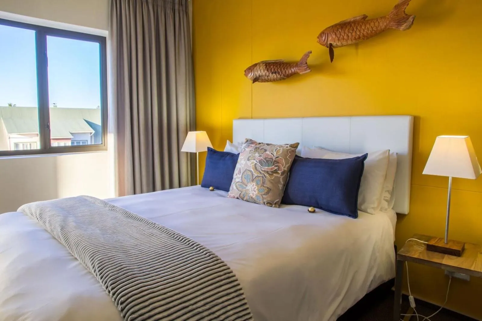 Decorative detail, Bed in Desert Sands Boutique B&B | Self-Catering