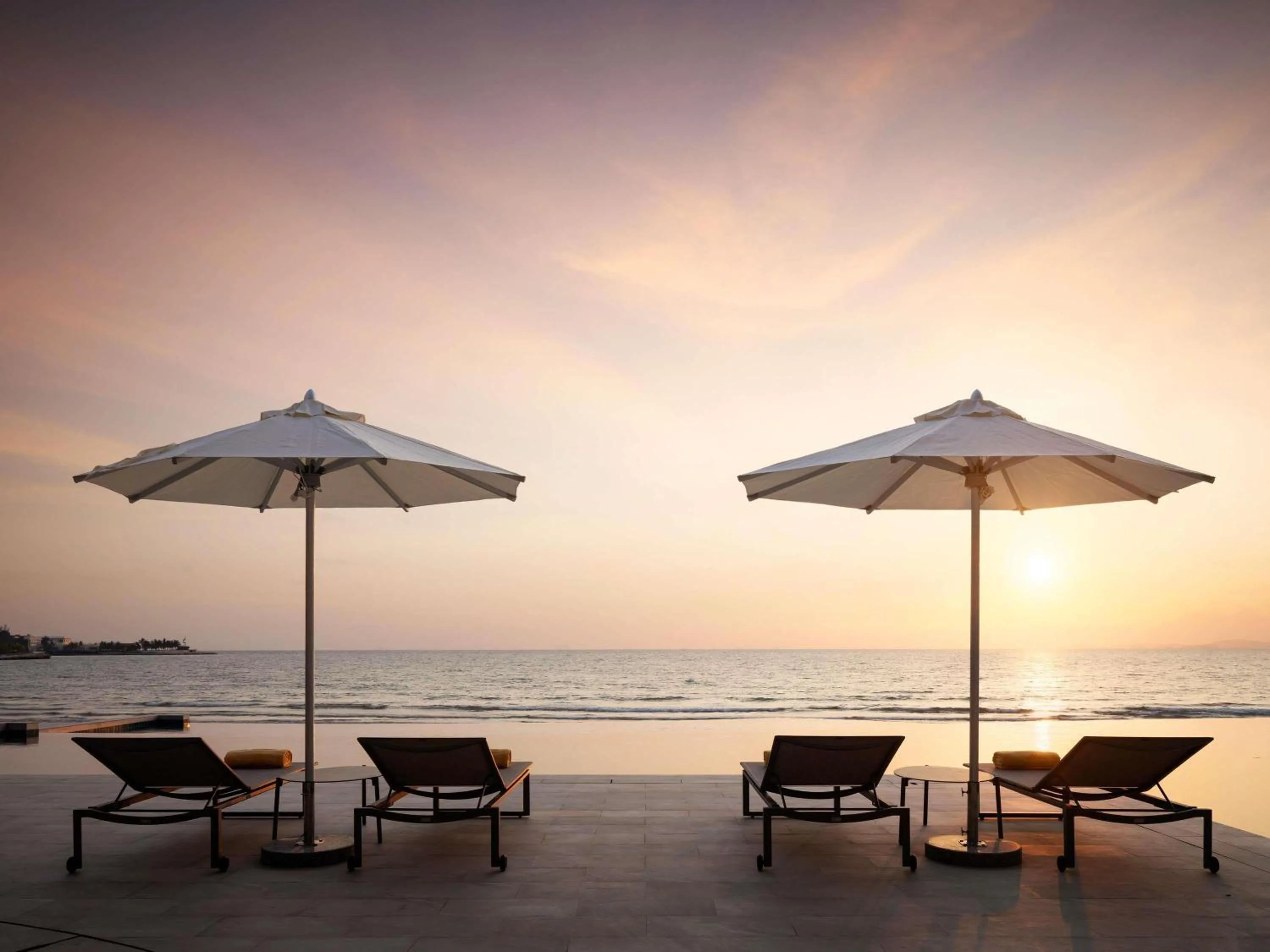 Pool view in Novotel Sihanoukville Holiday Resort