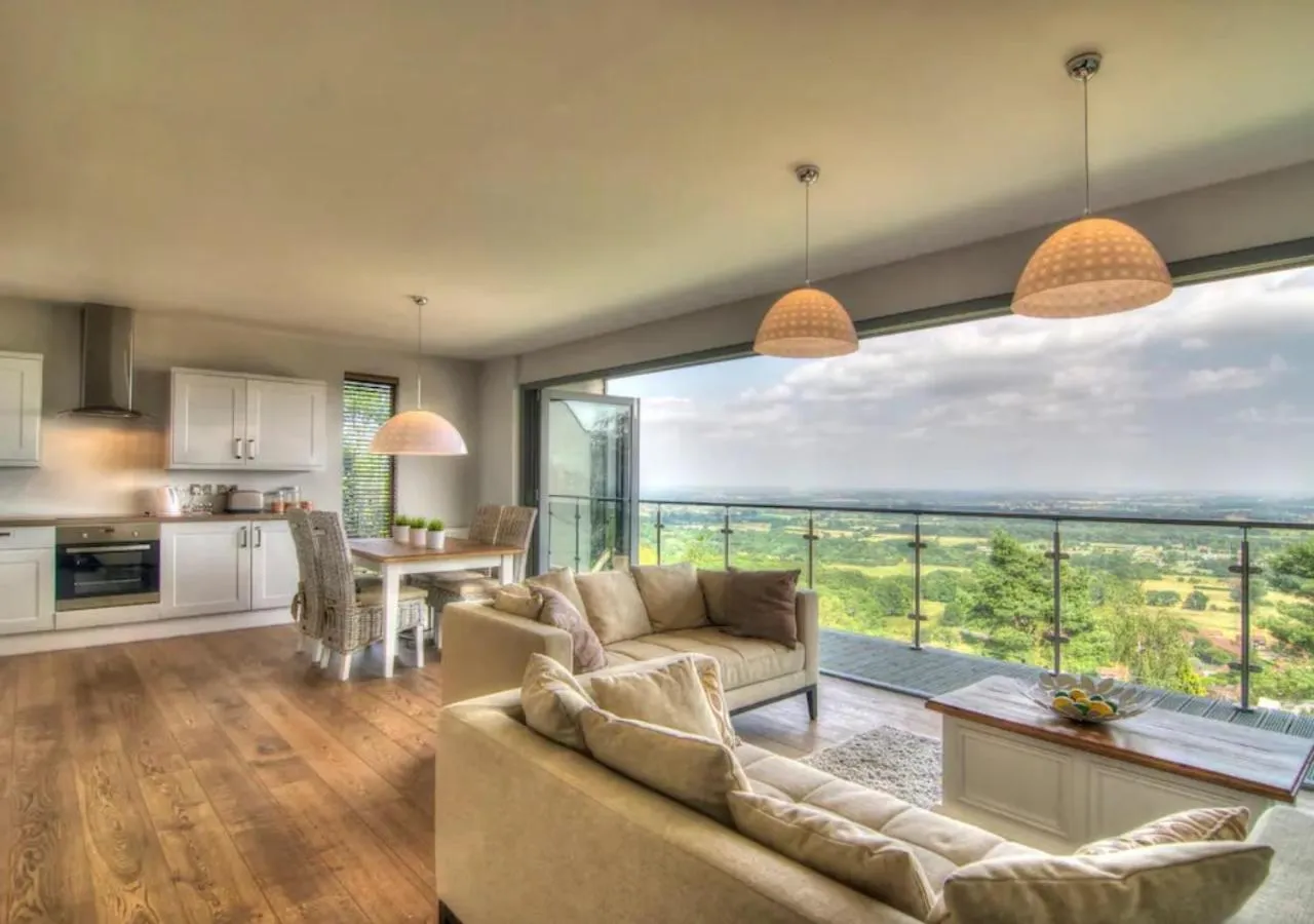 Living room in Cottage In The Wood