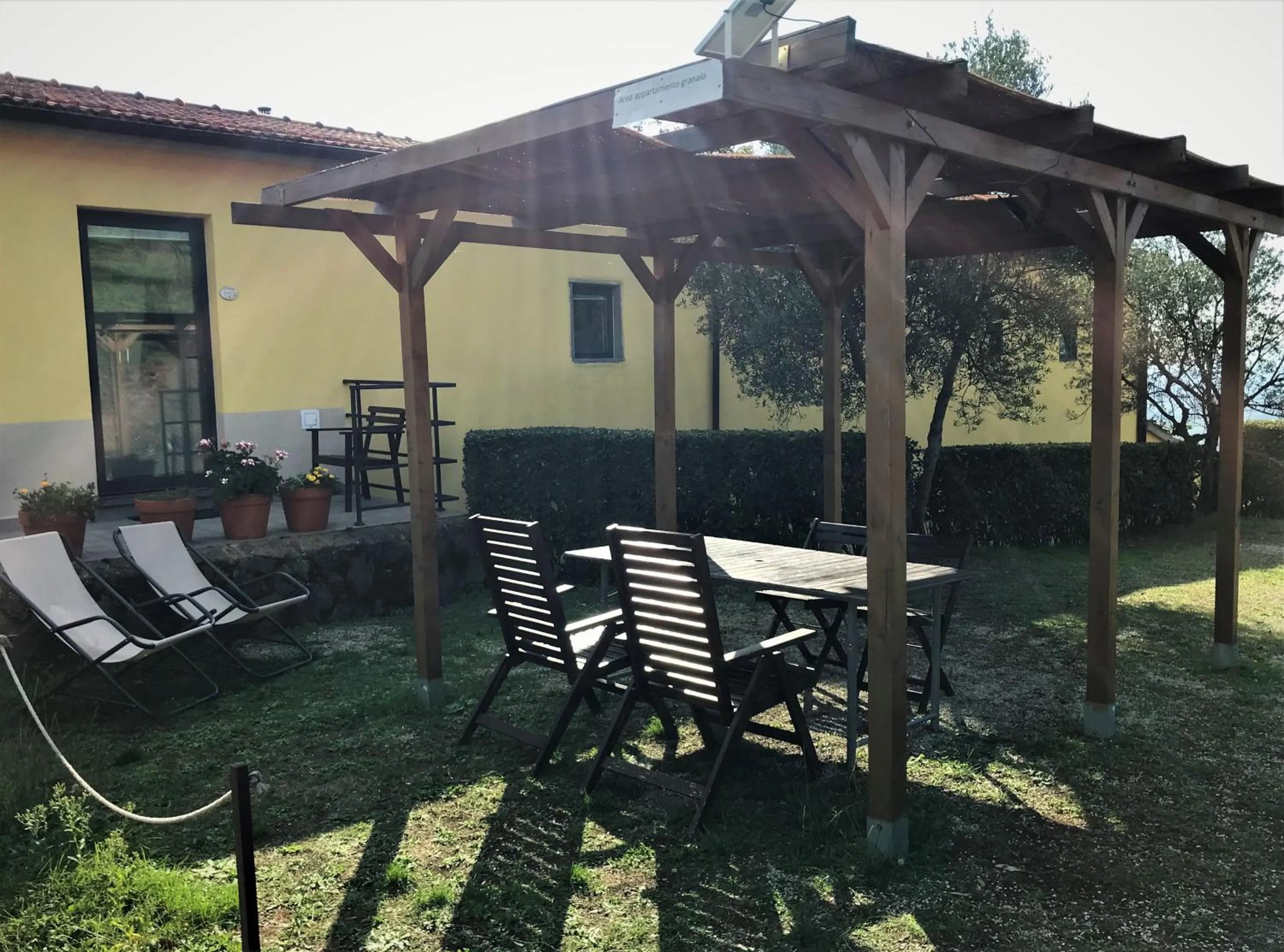 Garden in Colle da Vinci