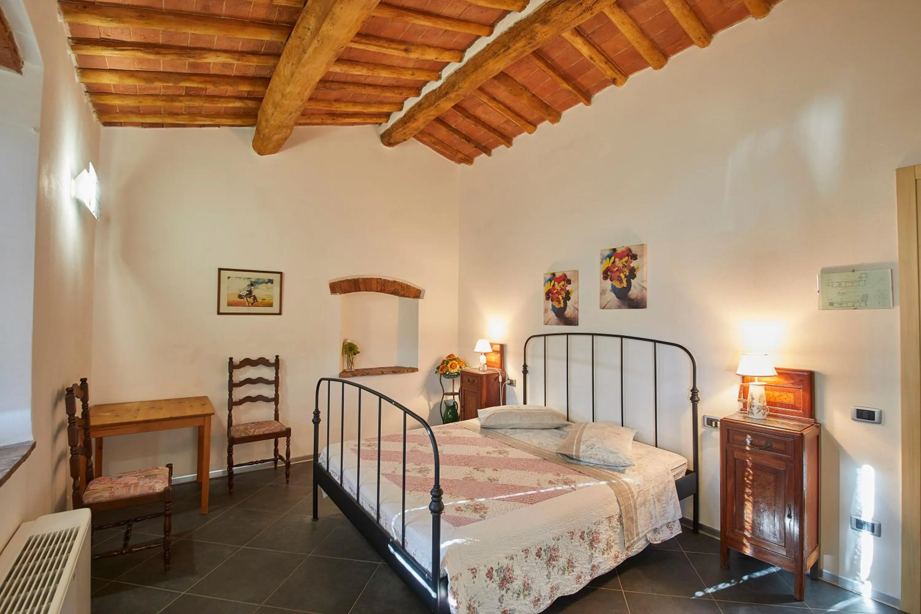 Photo of the whole room, Bed in Colle da Vinci