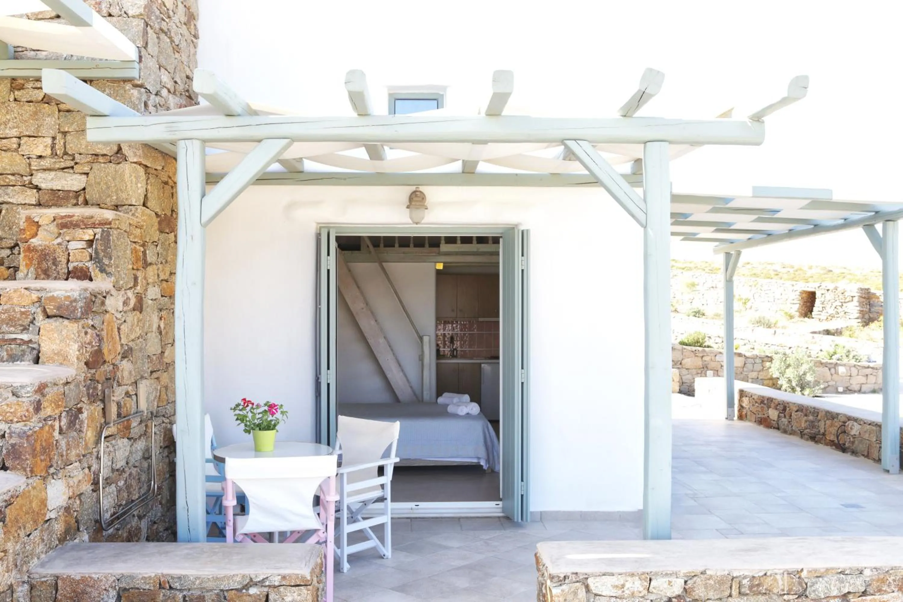 Balcony/Terrace in Niriides Homes & Villas