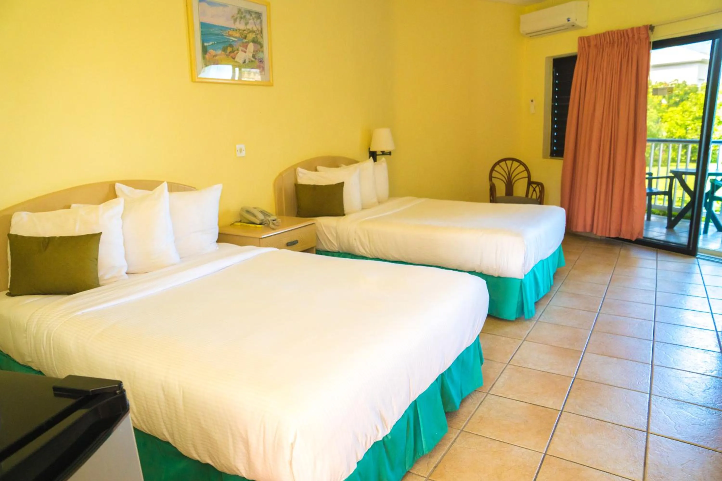 Garden View Room with Two Double Beds in Allamanda Beach Resort