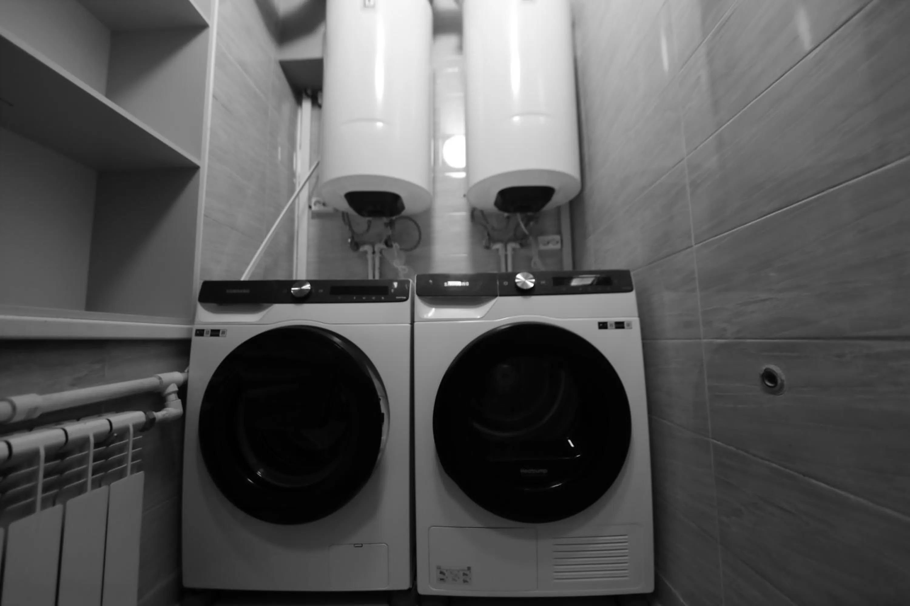 washing machine in Cozy Hostel