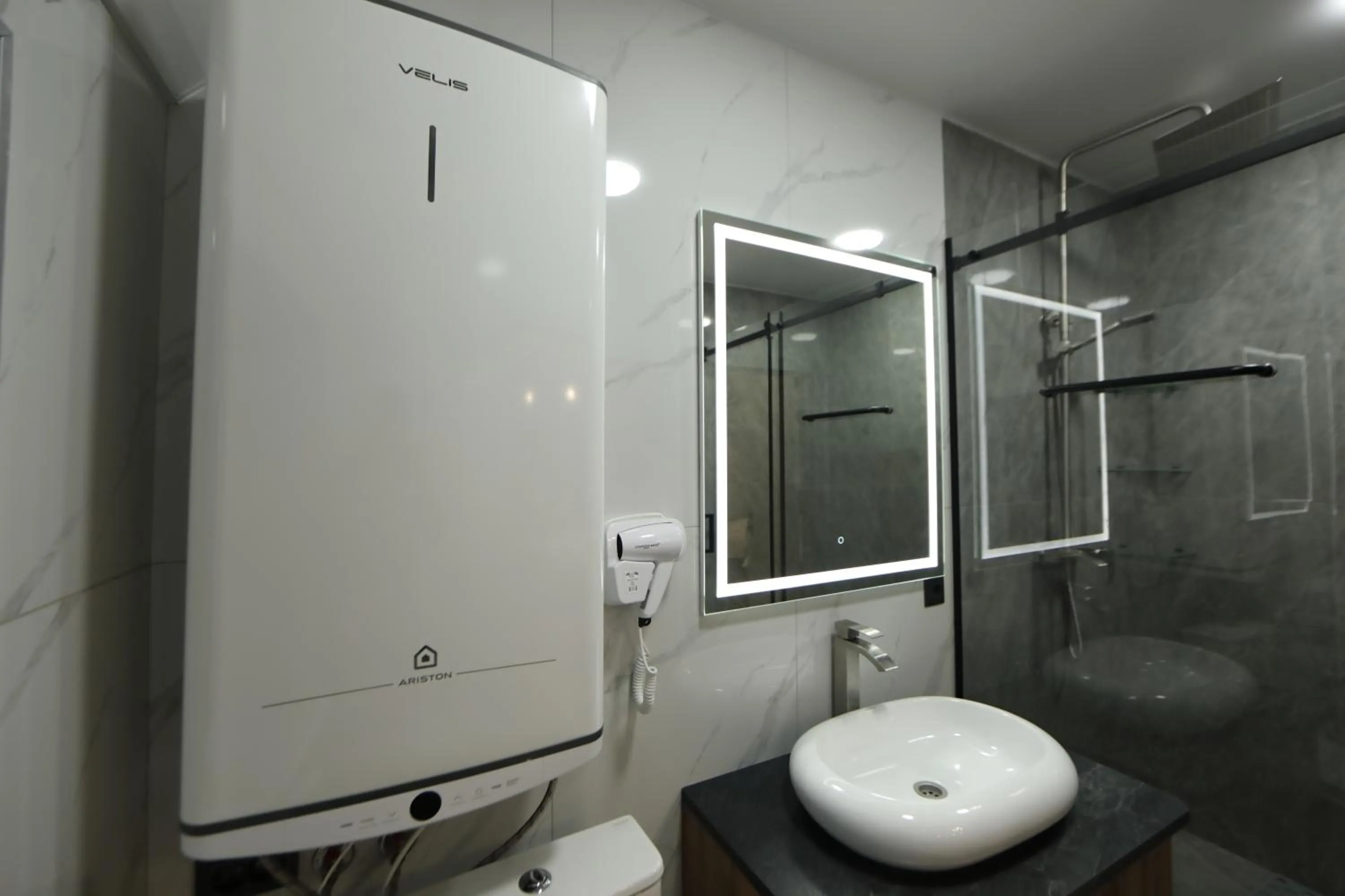 Shower in Cozy Hostel