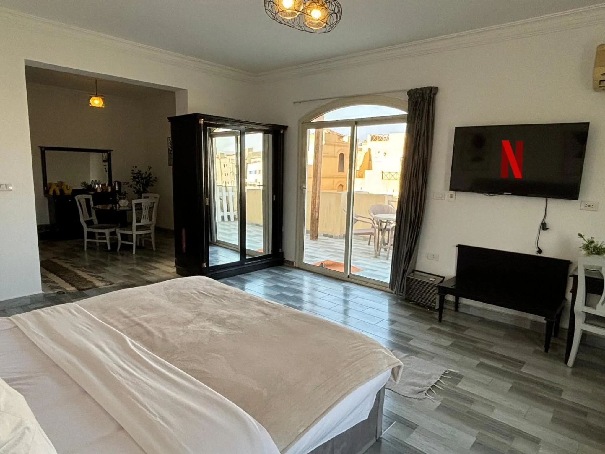 Bed in K Boutique Hotel MedSpa-Pyramids & Grand Egyptian Museum