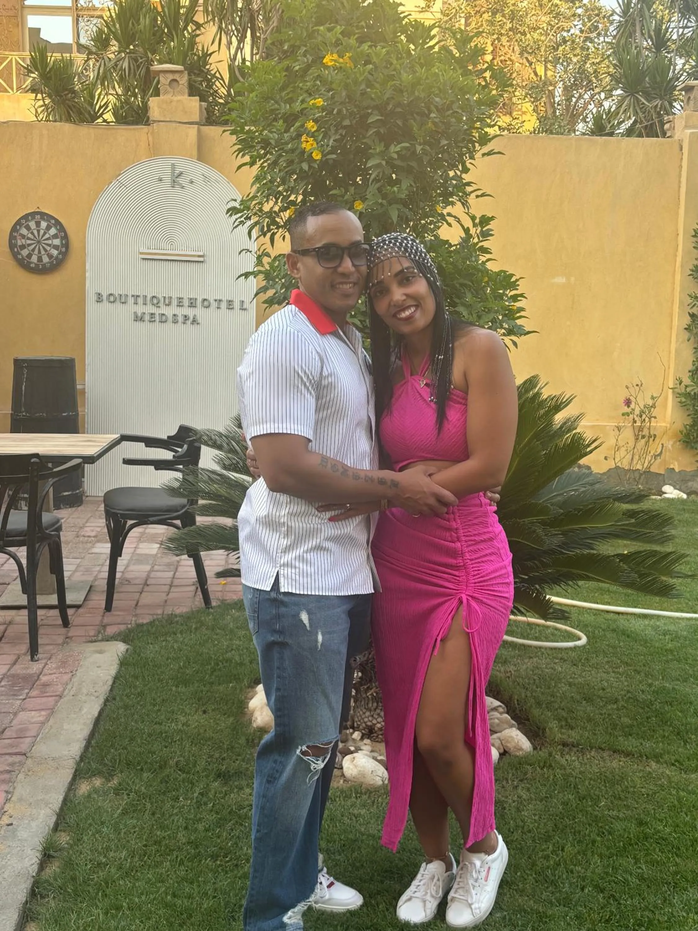 Garden in K Boutique Hotel MedSpa-Pyramids & Grand Egyptian Museum