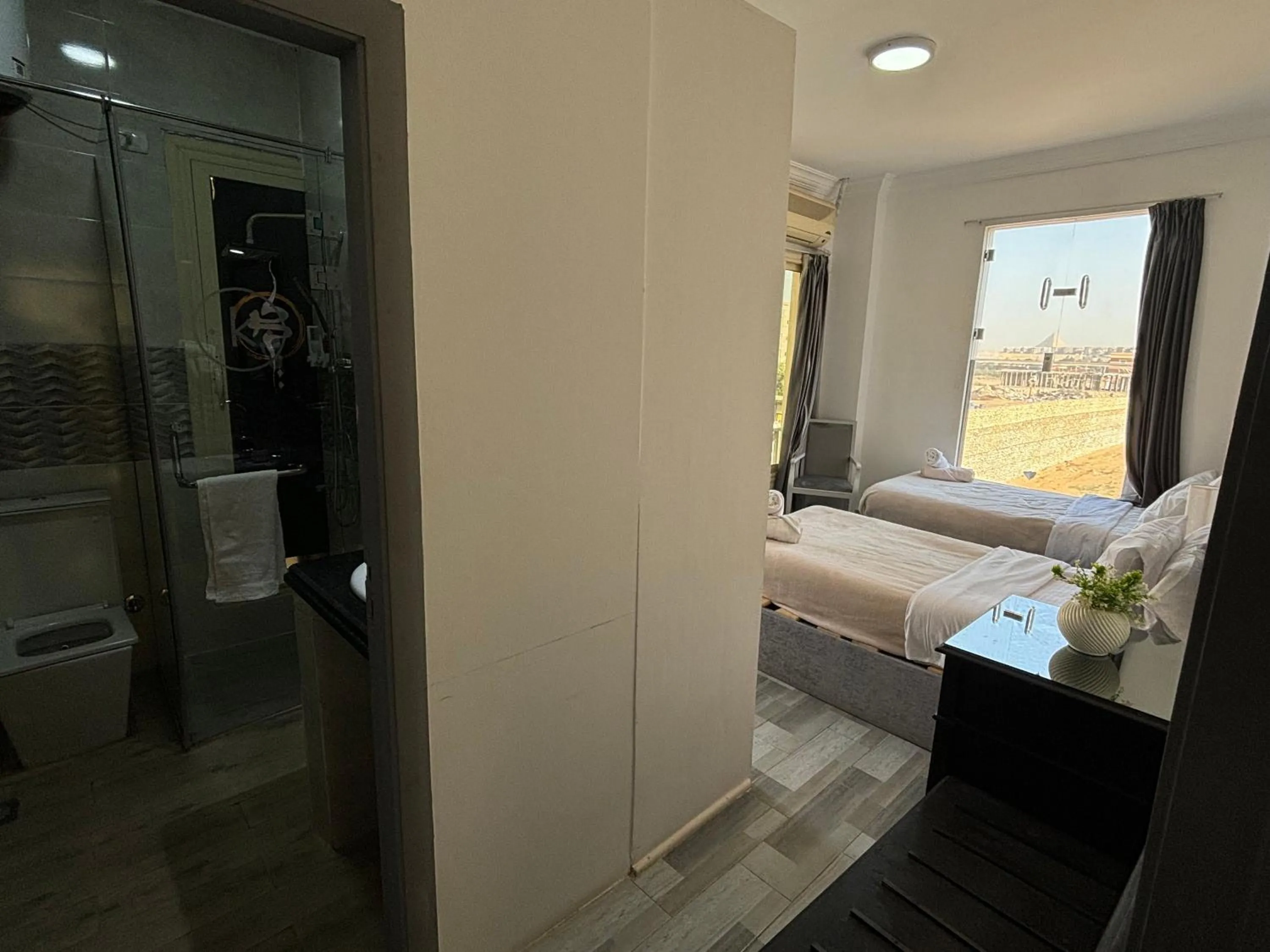 Bed in K Boutique Hotel MedSpa-Pyramids & Grand Egyptian Museum