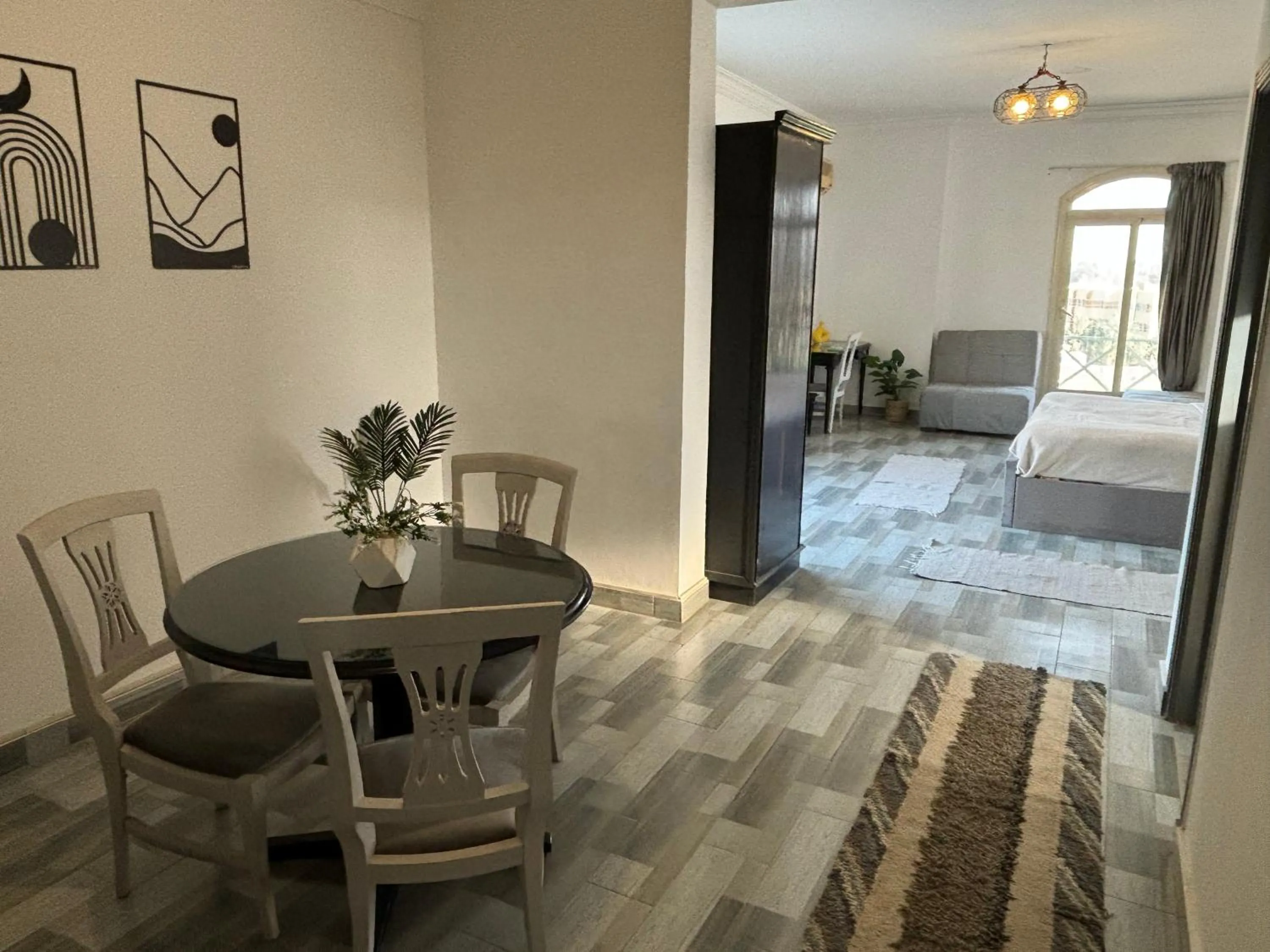 Bed in K Boutique Hotel MedSpa-Pyramids & Grand Egyptian Museum