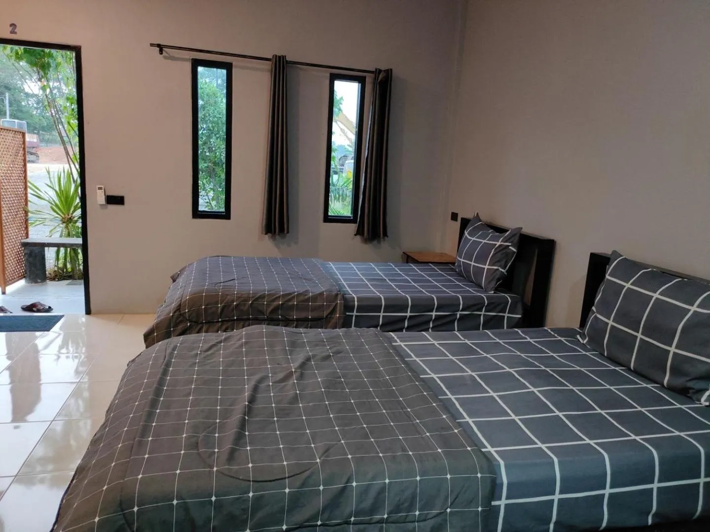 Bed in เช็คอินรีสอร์ท Check-in Resort