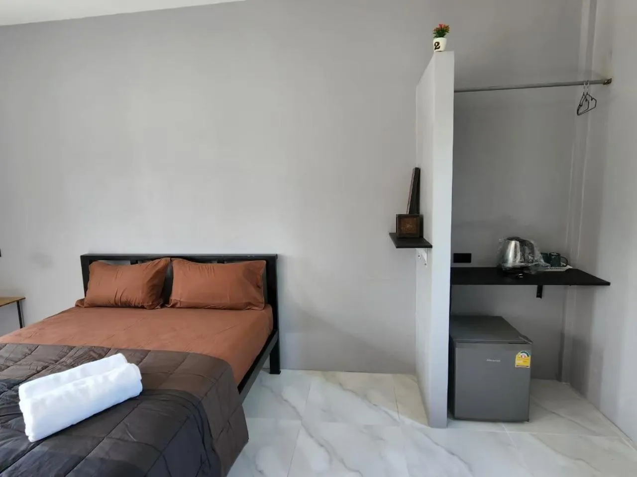 Bed in เช็คอินรีสอร์ท Check-in Resort