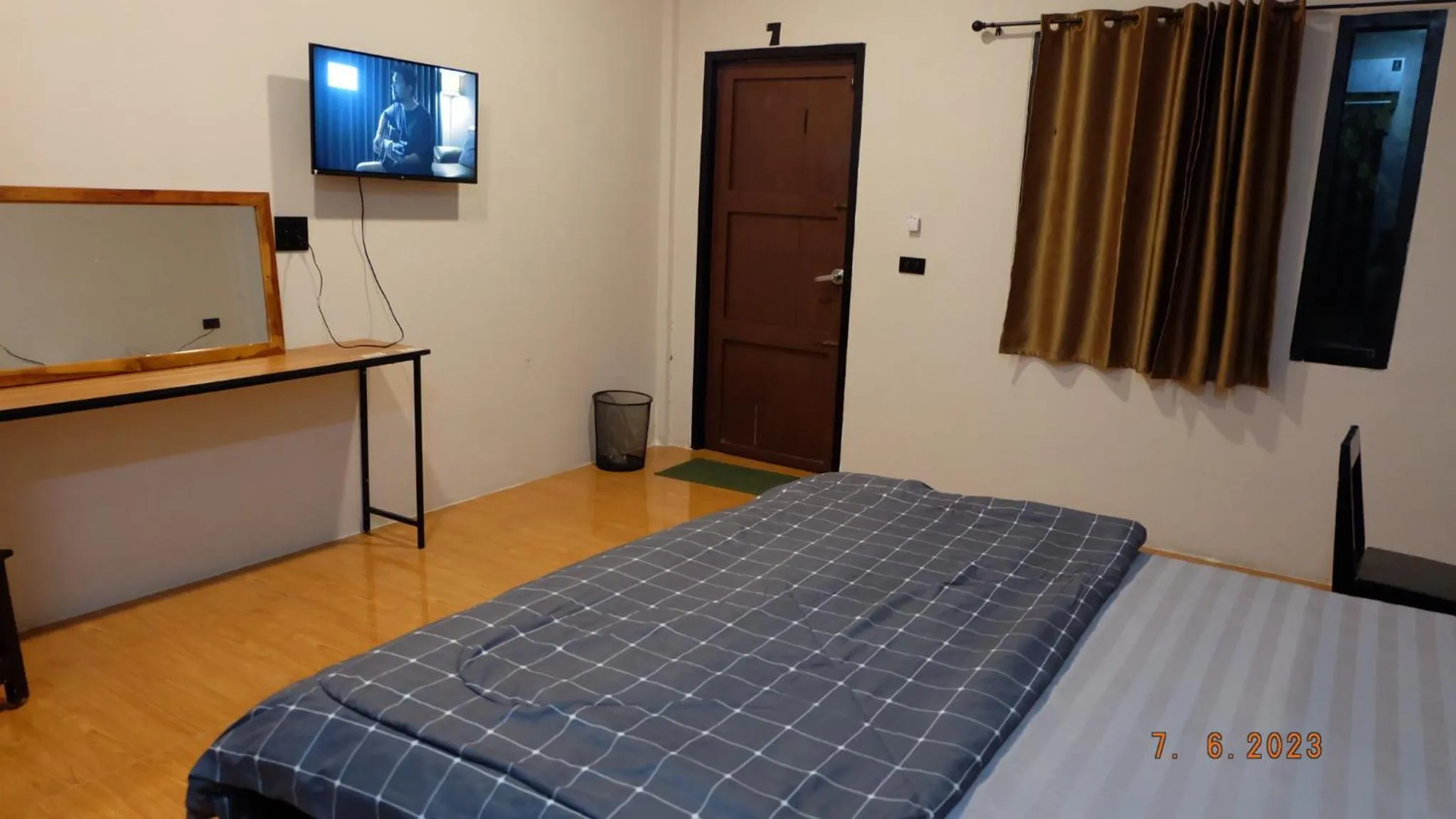 Bed in เช็คอินรีสอร์ท Check-in Resort