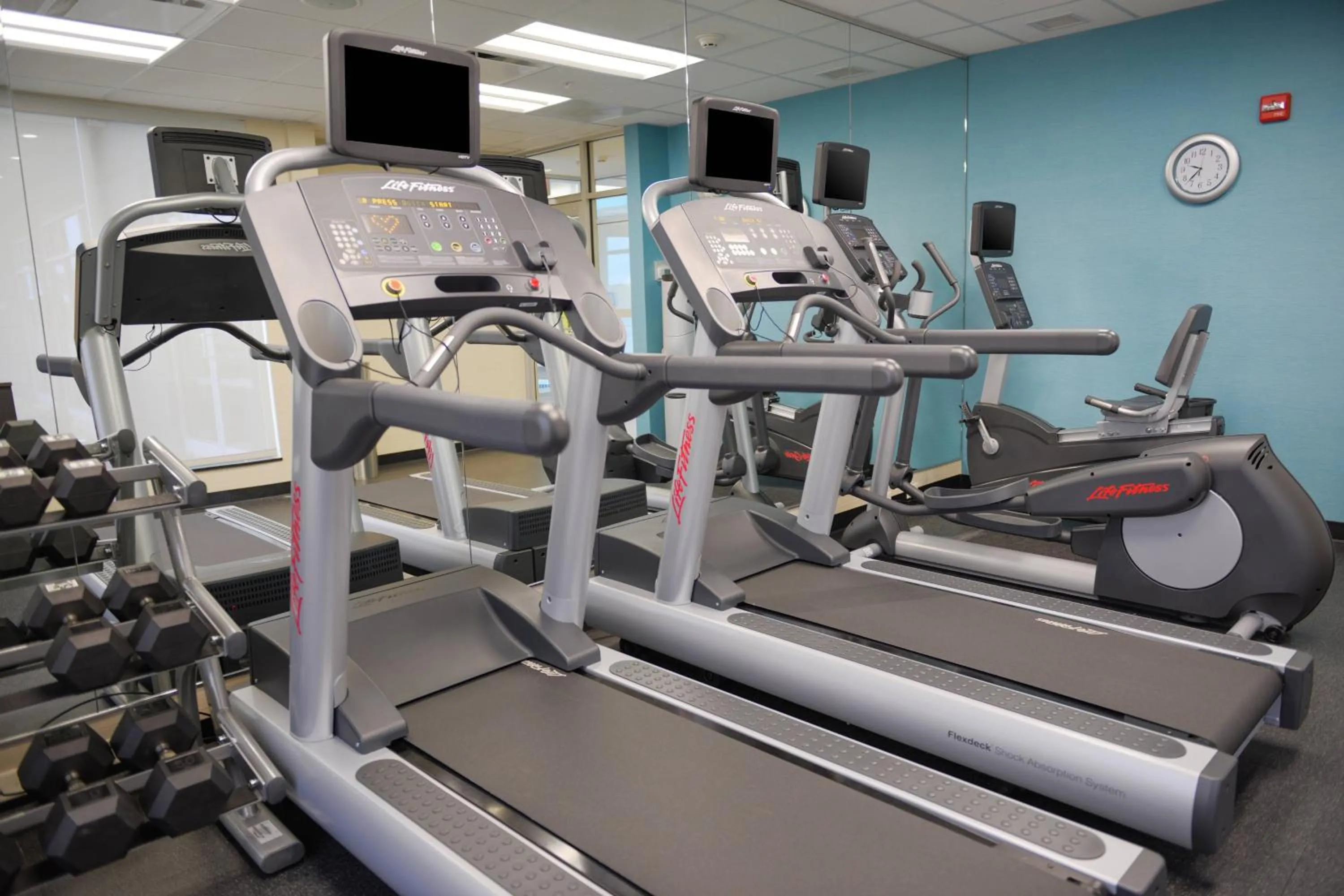 Fitness centre/facilities in Fairfield Inn and Suites Canton South