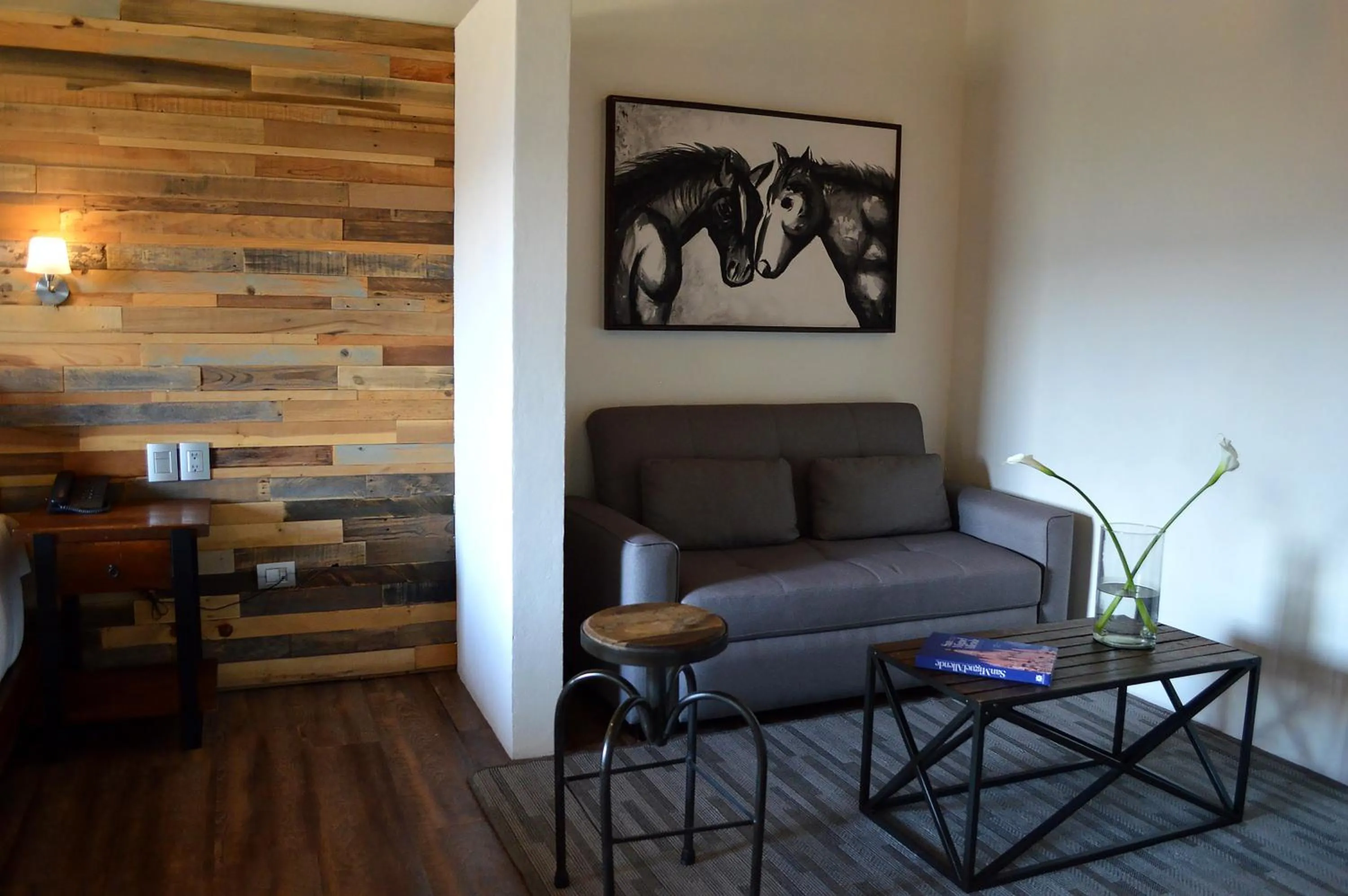 Seating area in Hacienda Los Picachos